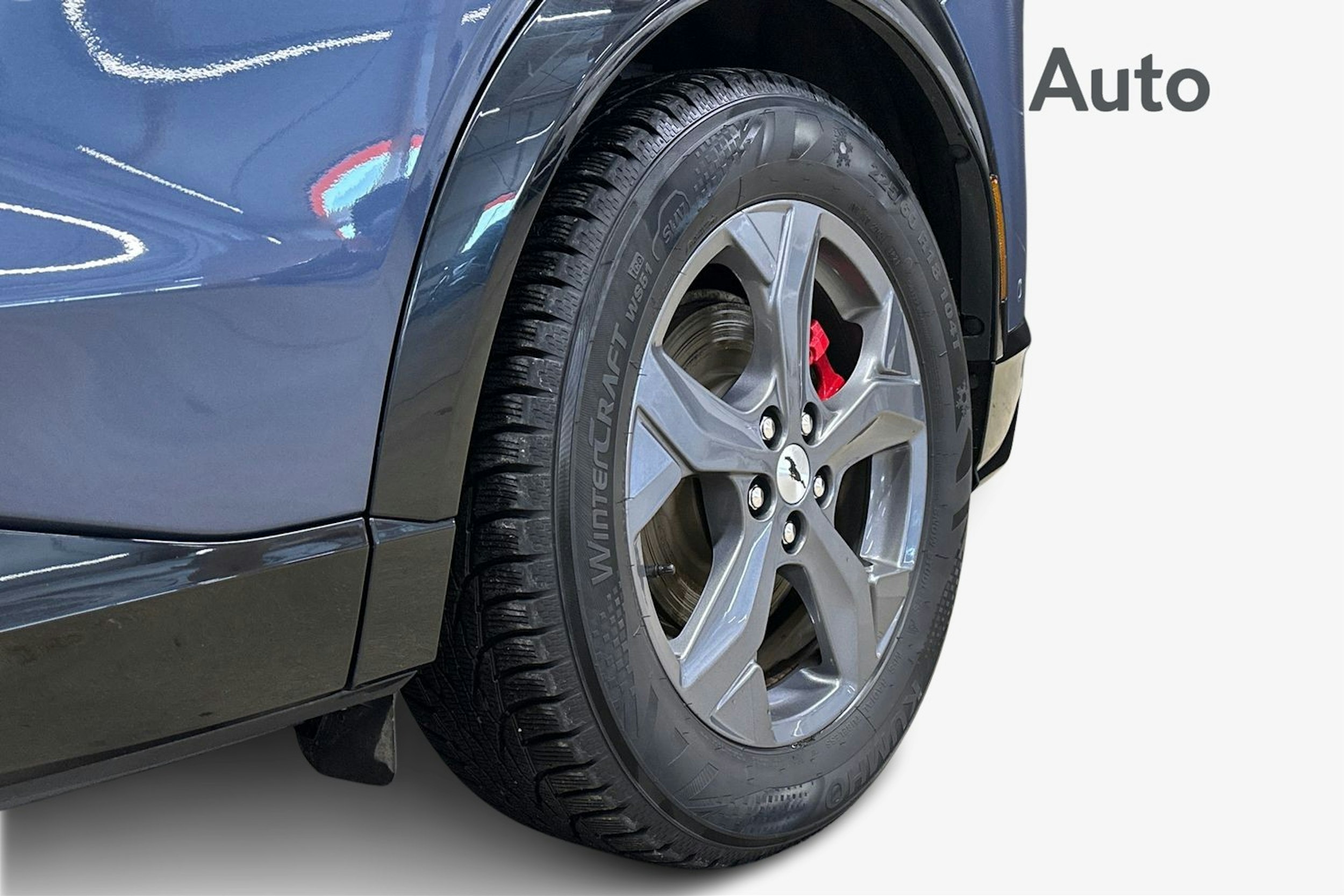 sininen Ford Mustang Mach-E 2021 kuva 11.