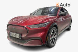 Punainen Ford Mustang Mach-E 2021 kuva 1.