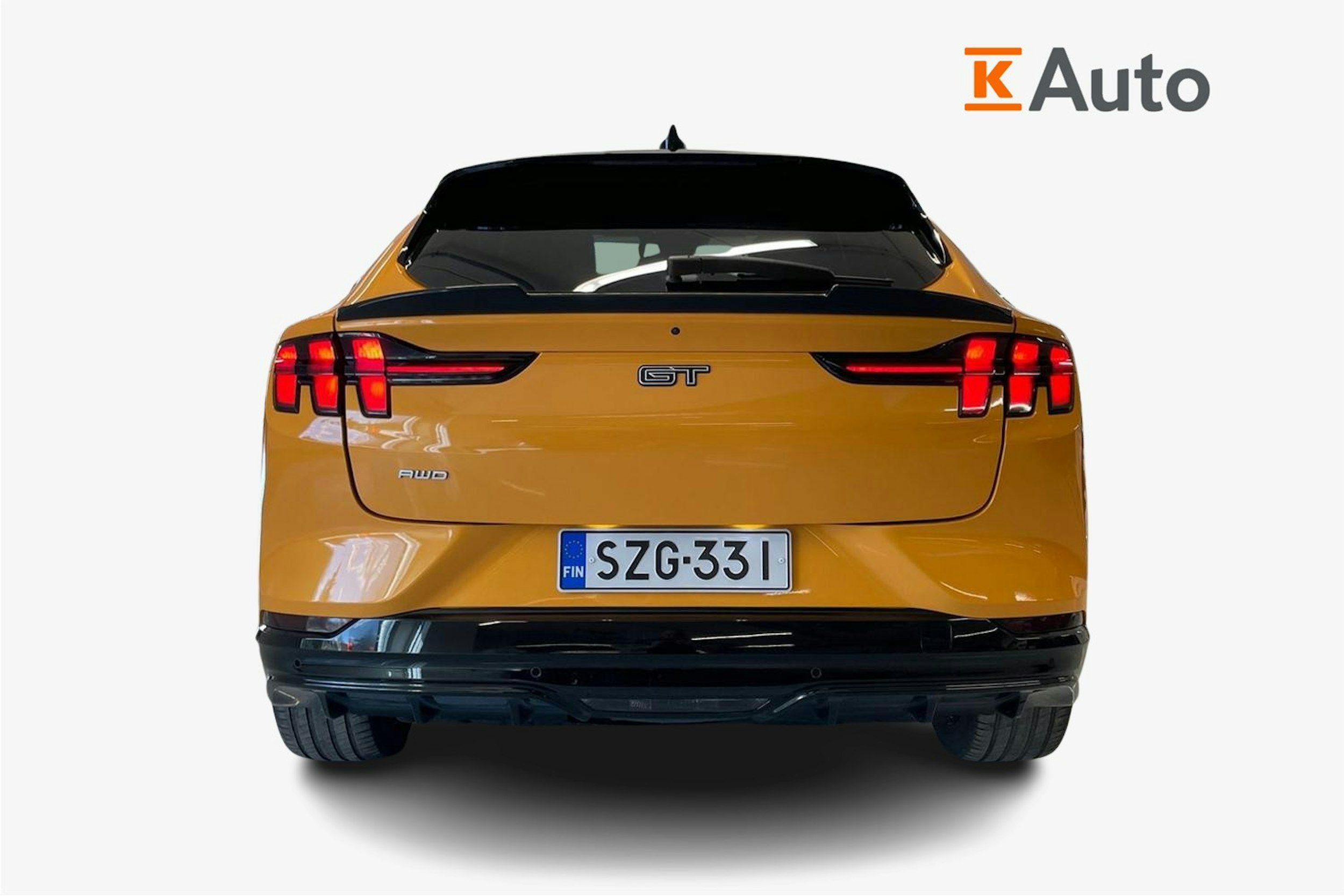 oranssi Ford Mustang Mach-E 2022 kuva 3.