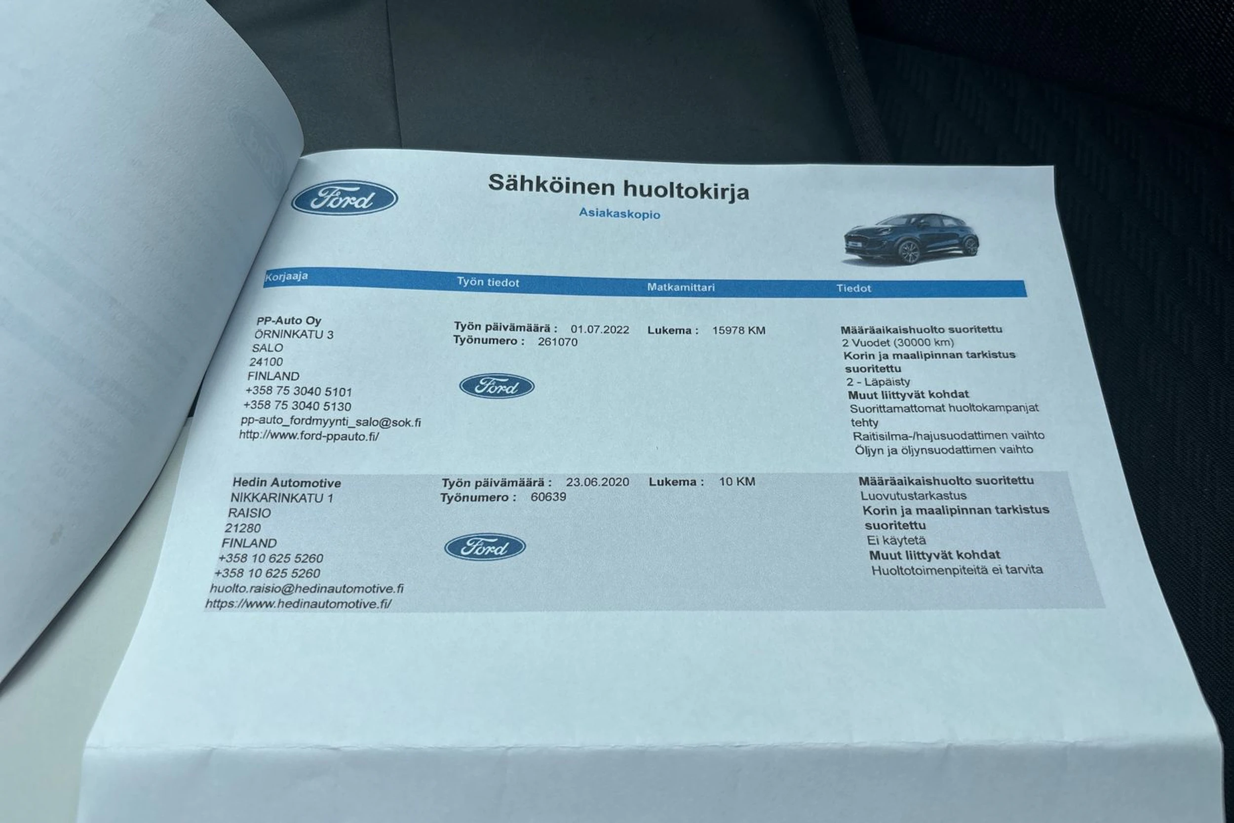 Sininen Ford Puma 2020 kuva 9.