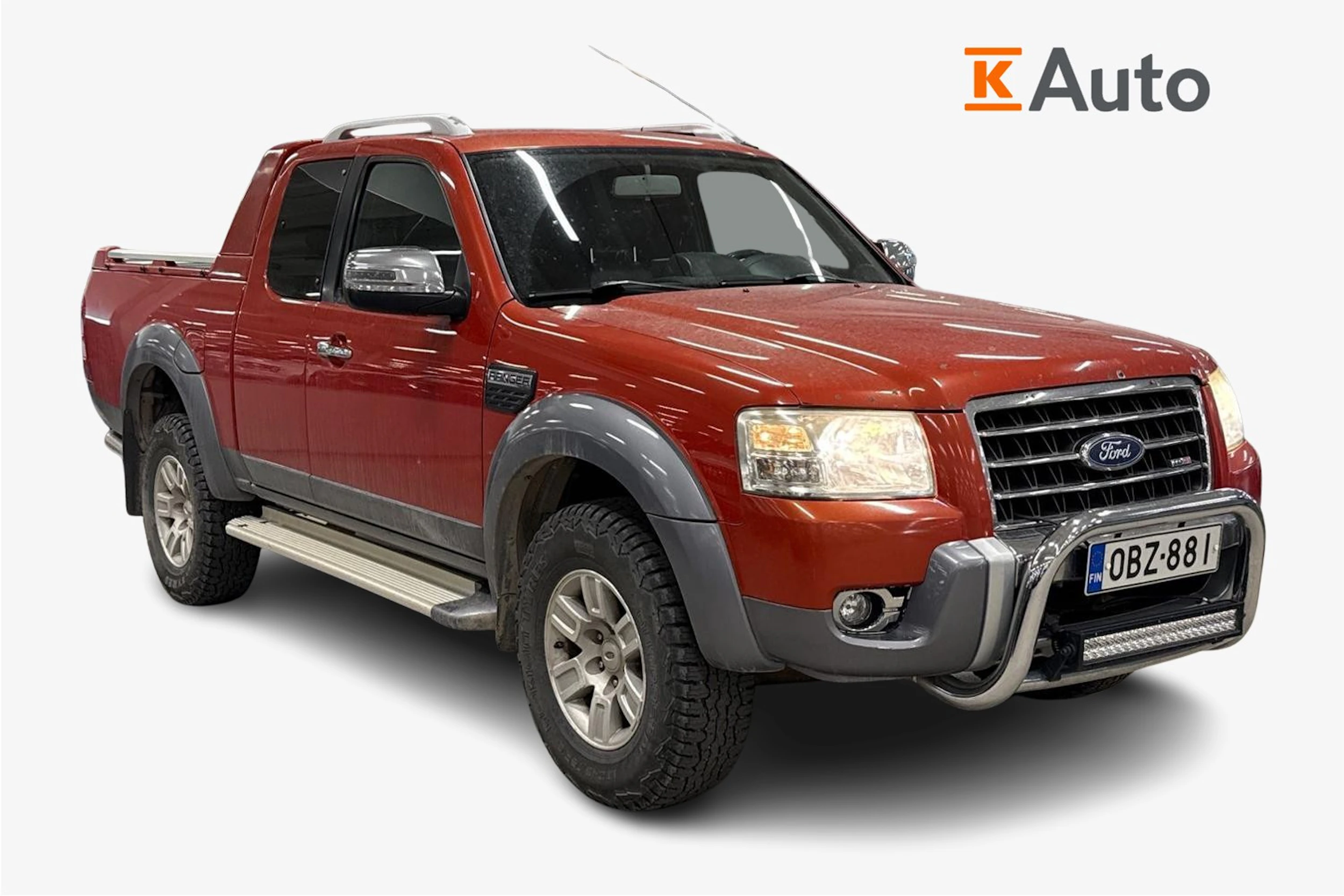 punainen Ford Ranger 2008 kuva 1.