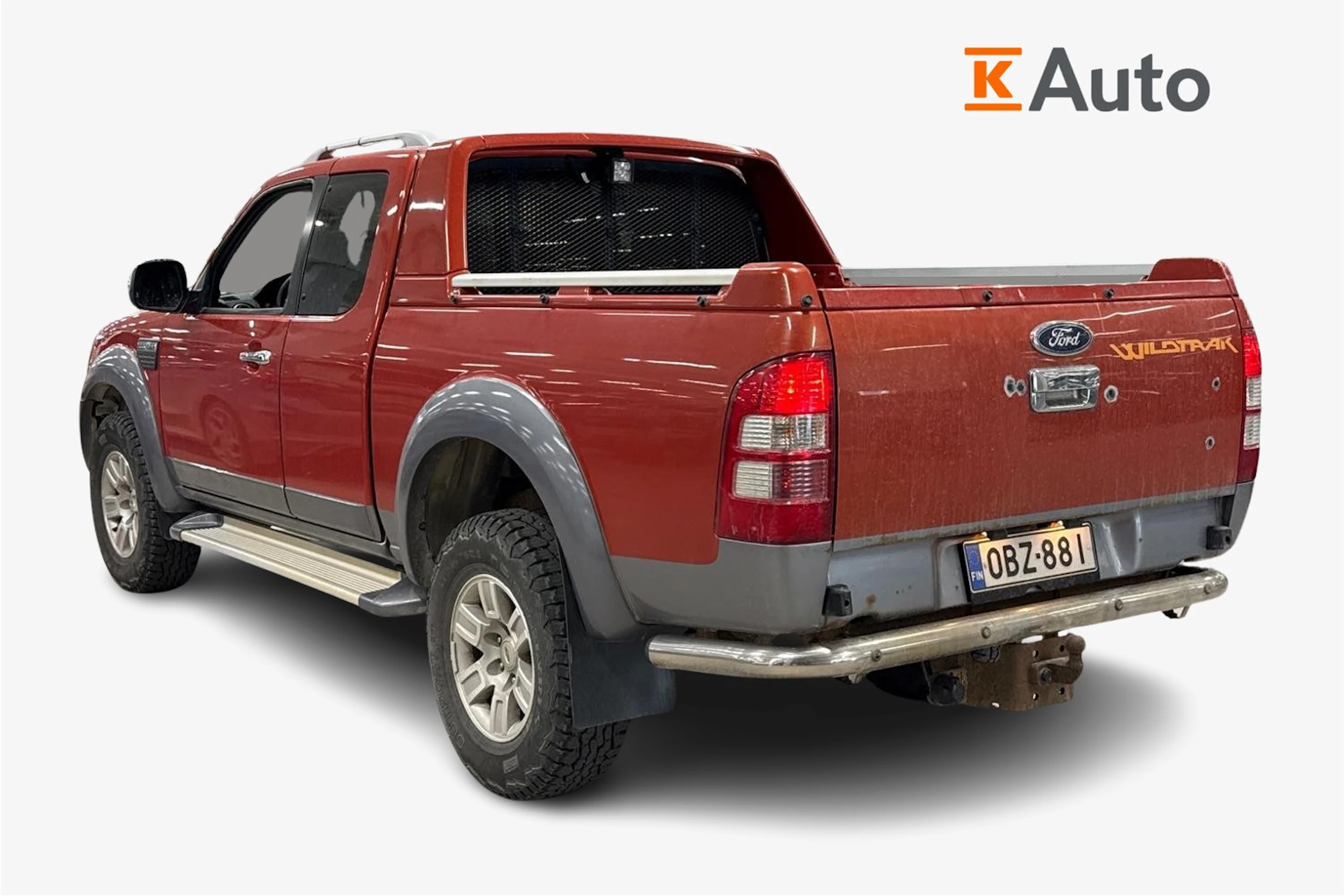 punainen Ford Ranger 2008 kuva 2.