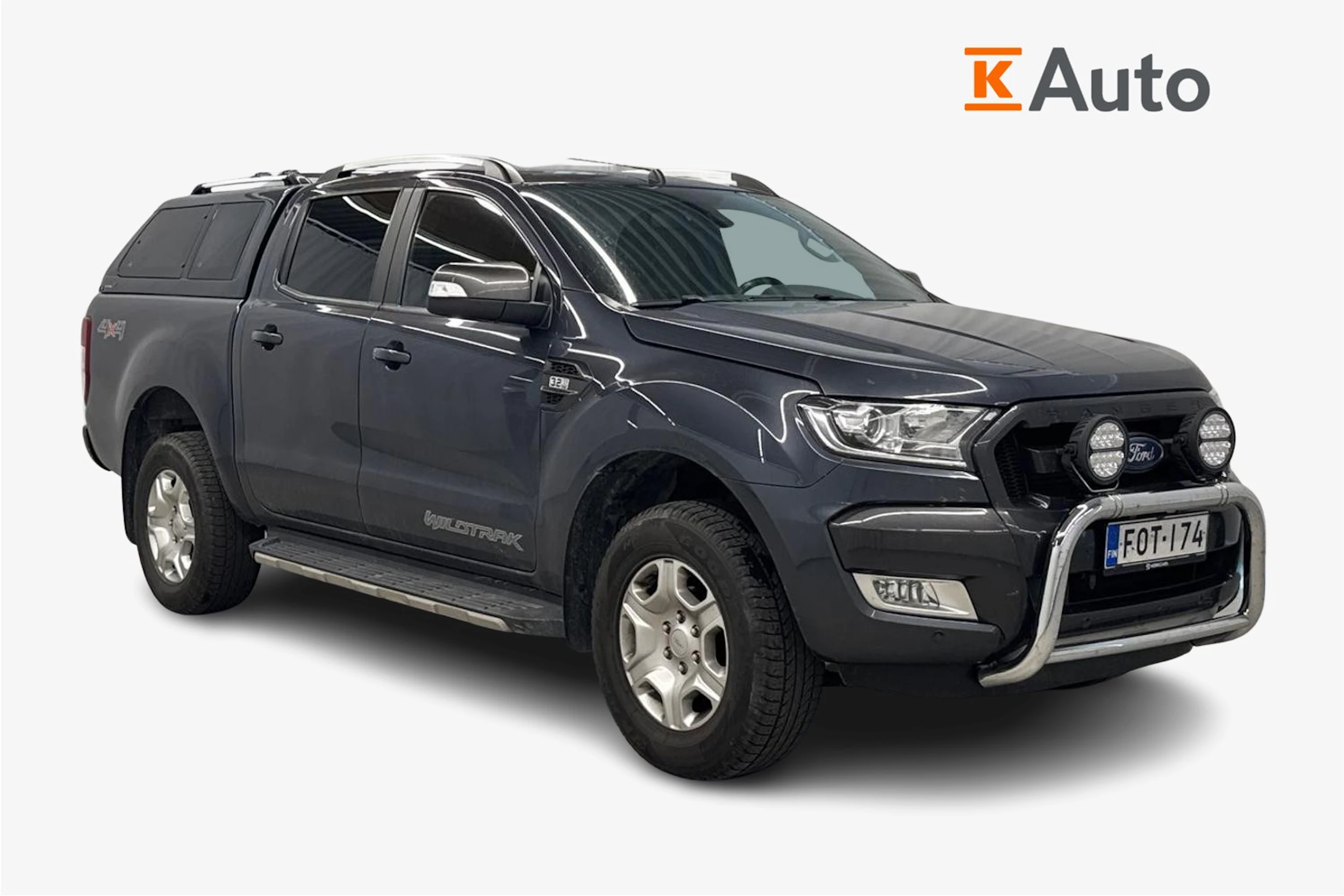 harmaa Ford Ranger 2016 kuva 1.