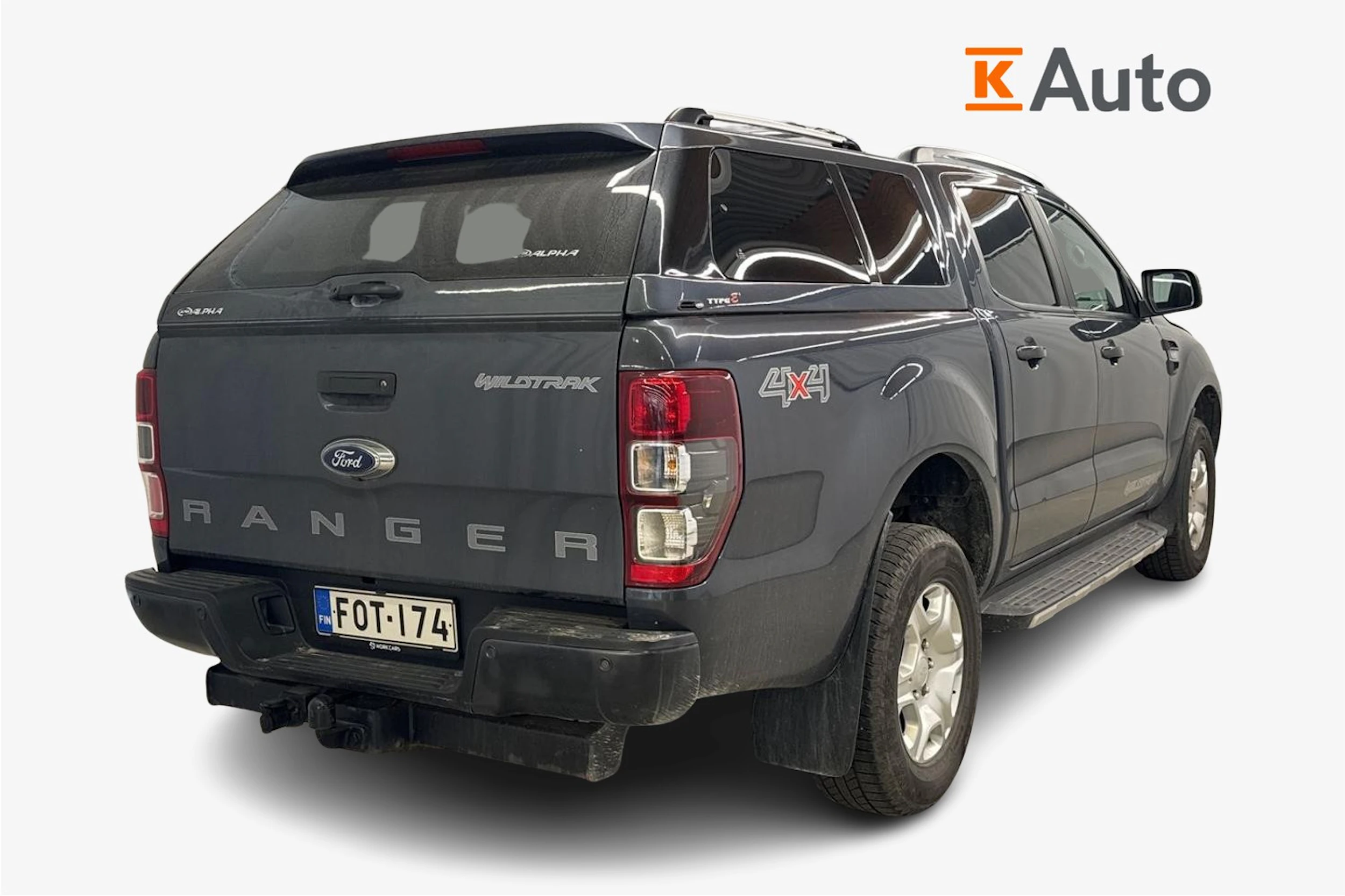 harmaa Ford Ranger 2016 kuva 2.