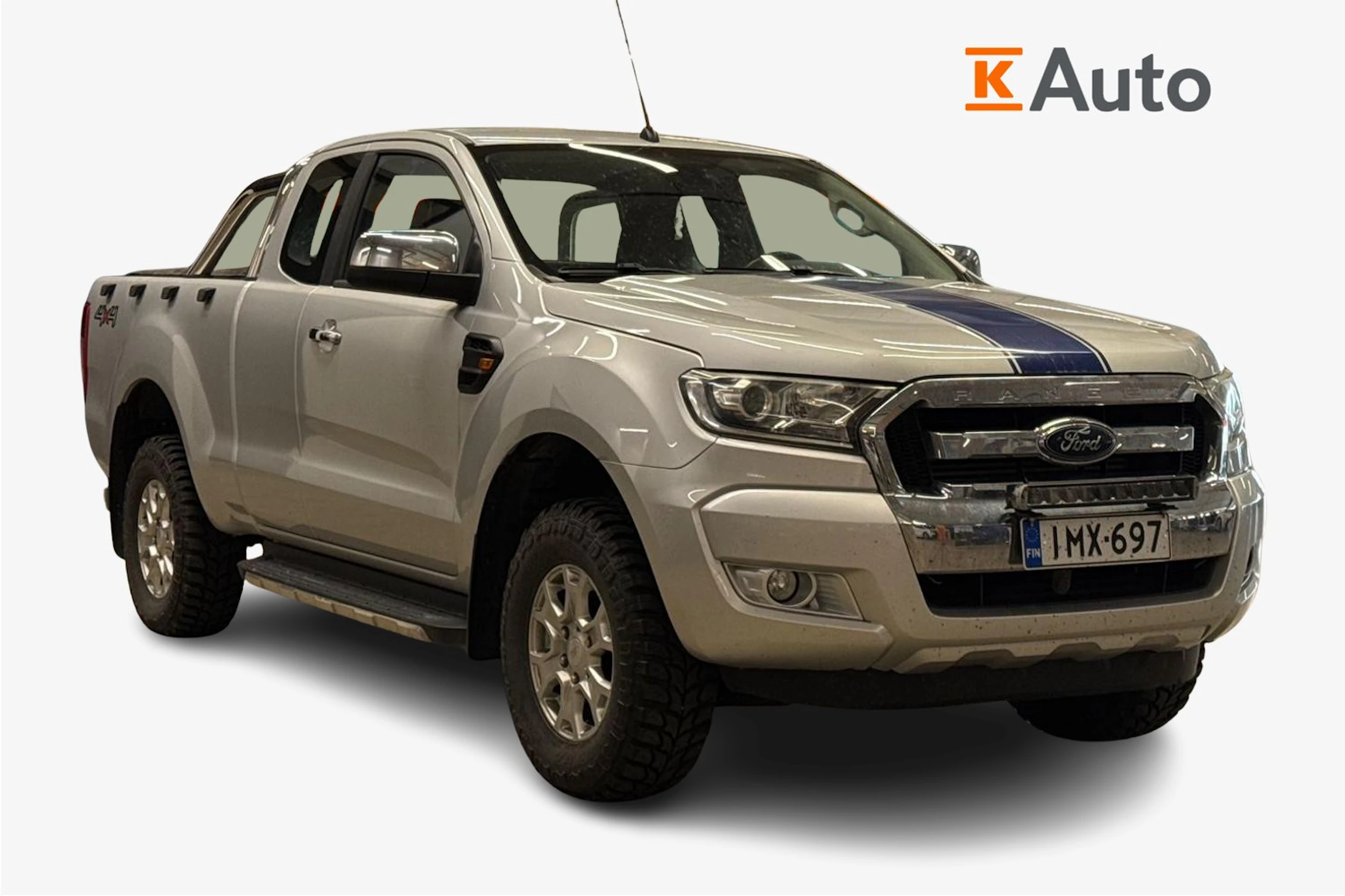harmaa Ford Ranger 2016 kuva 1.