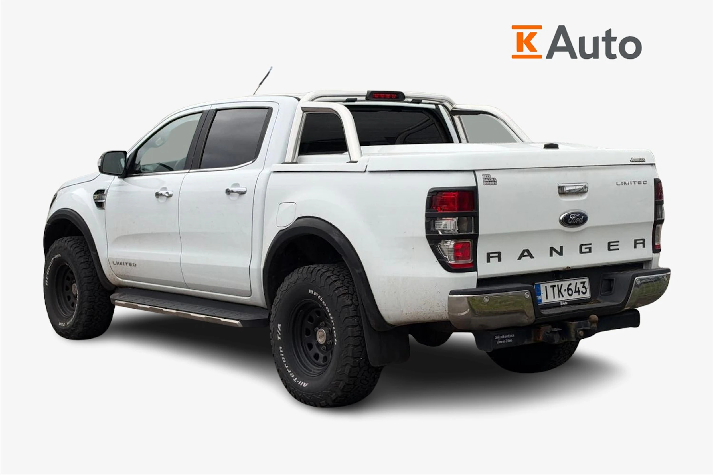 valkoinen Ford Ranger 2016 kuva 2.