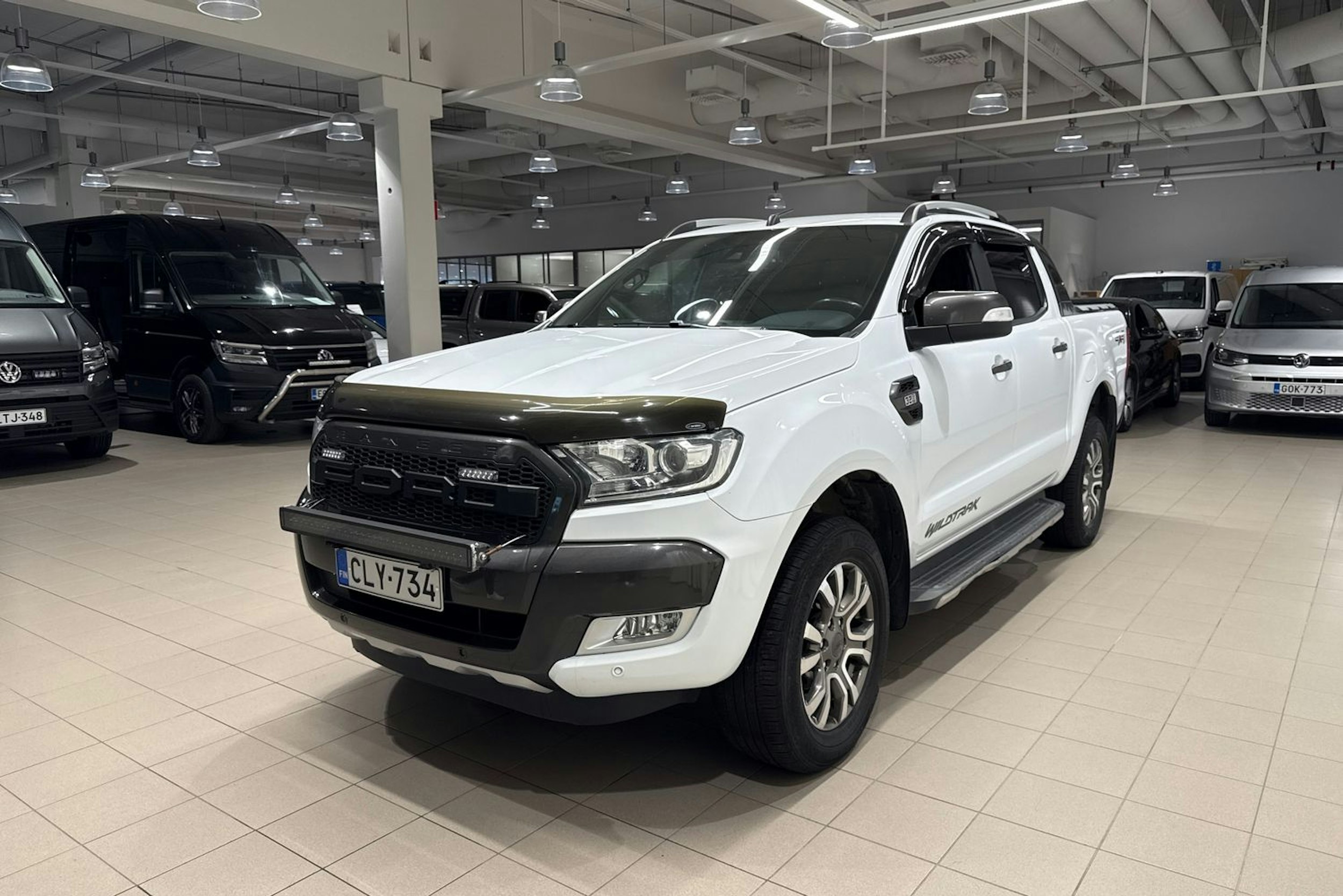 valkoinen Ford Ranger 2017 kuva 13.