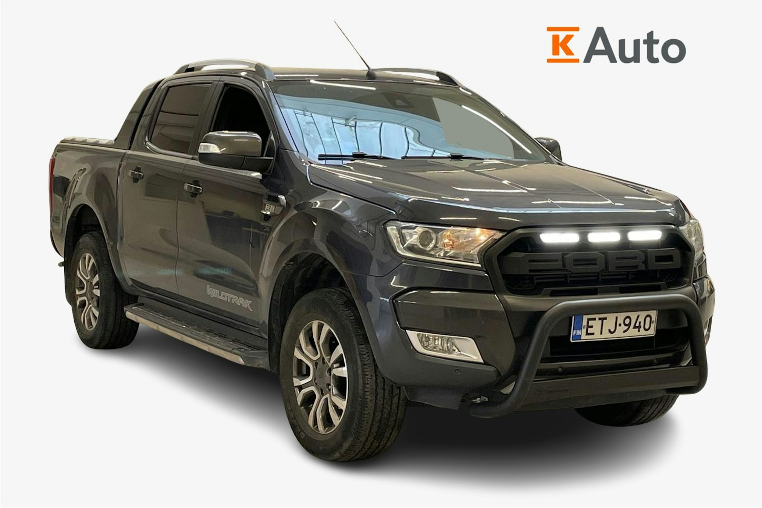 harmaa Ford Ranger 2017 kuva 1.