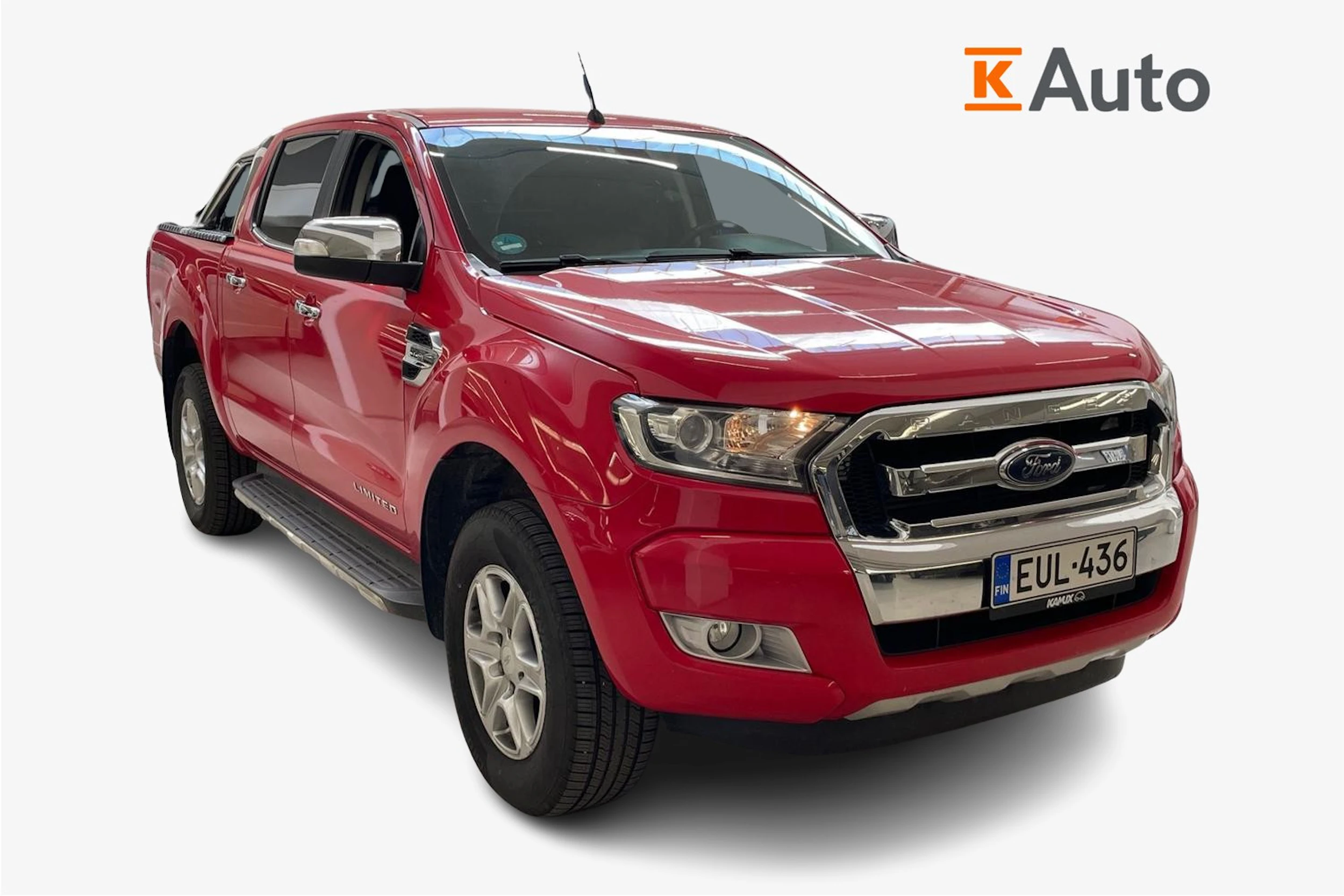 punainen Ford Ranger 2017 kuva 1.