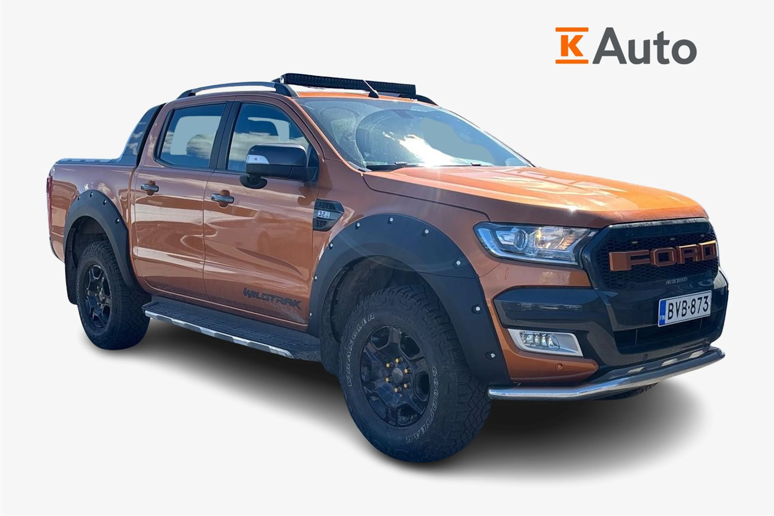 met. oranssi Ford Ranger 2018 kuva 1.