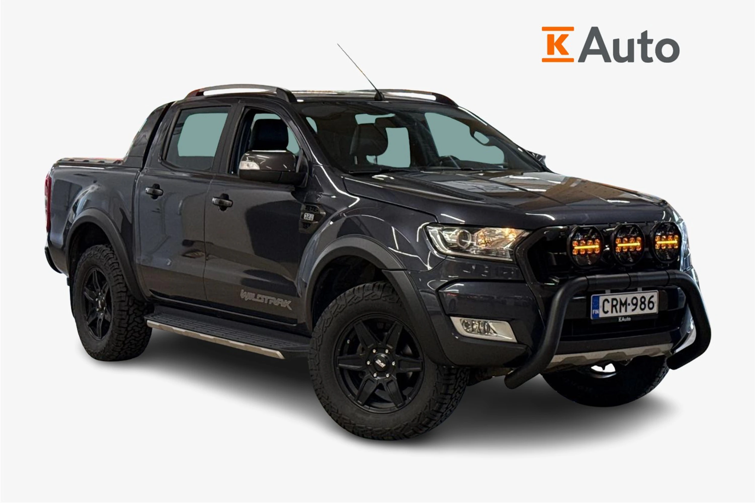 harmaa Ford Ranger 2018 kuva 1.