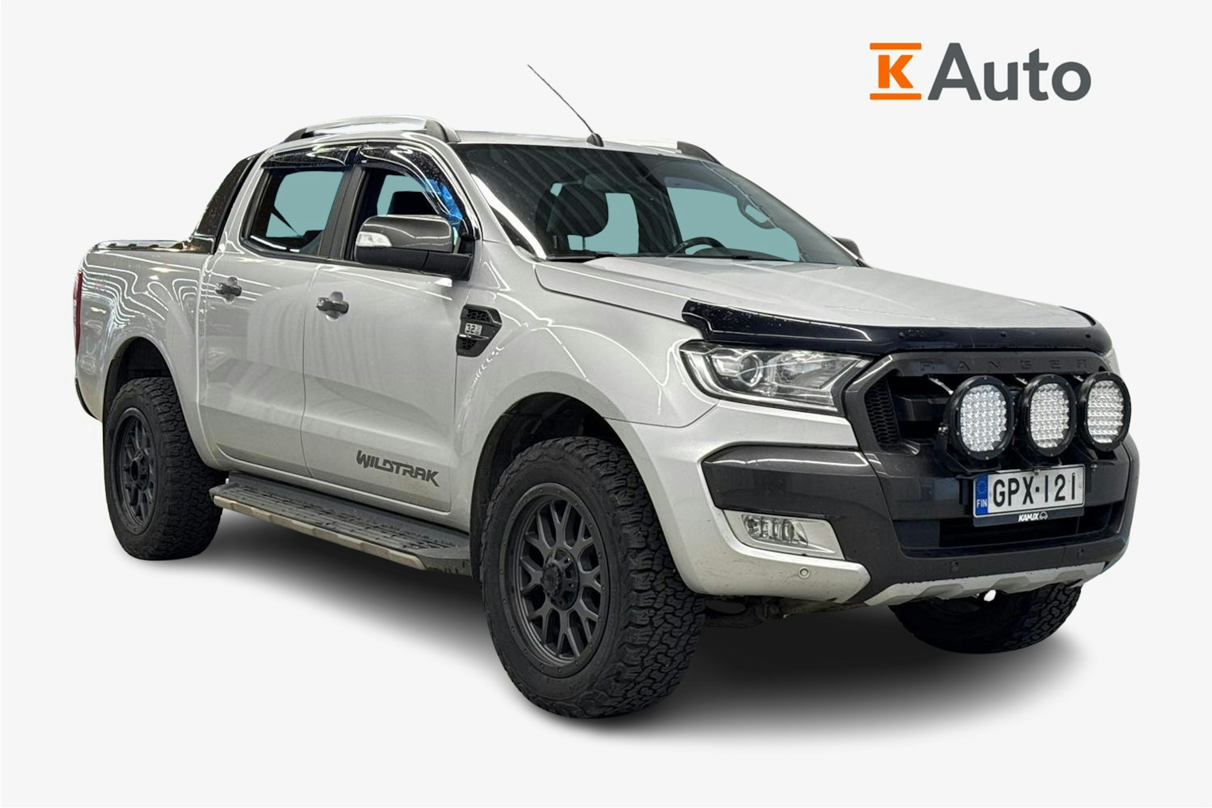 harmaa Ford Ranger 2018 kuva 1.