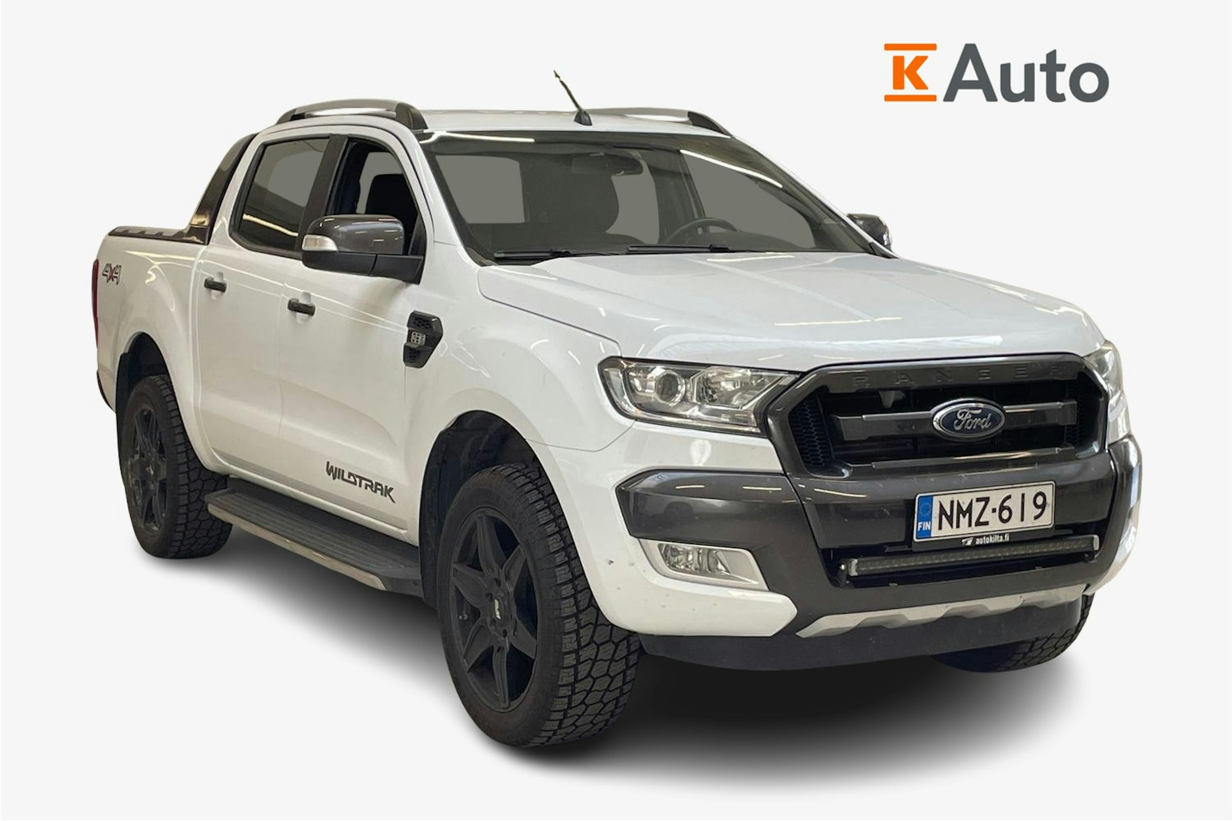 valkoinen Ford Ranger 2018 kuva 1.