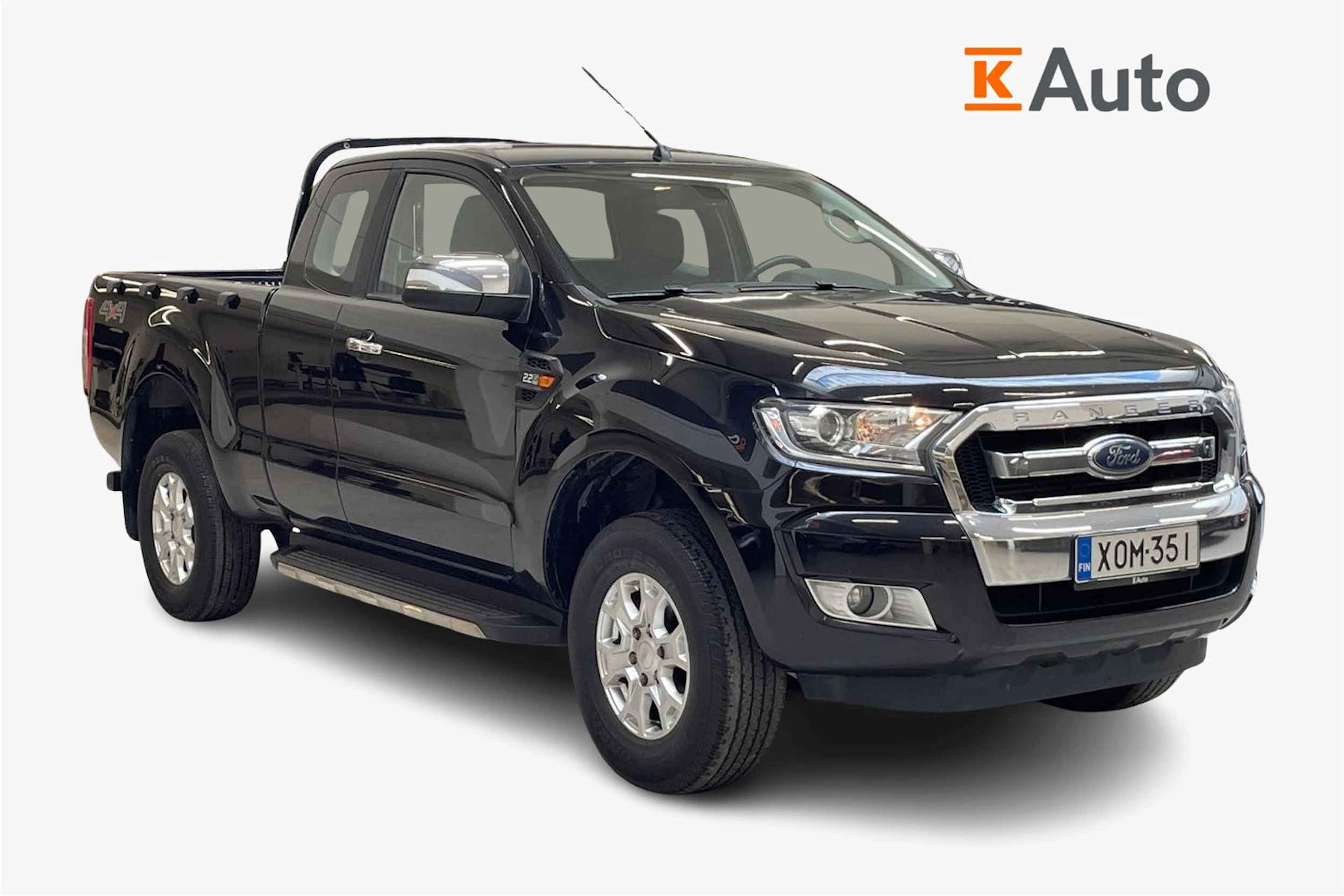 musta Ford Ranger 2018 kuva 1.