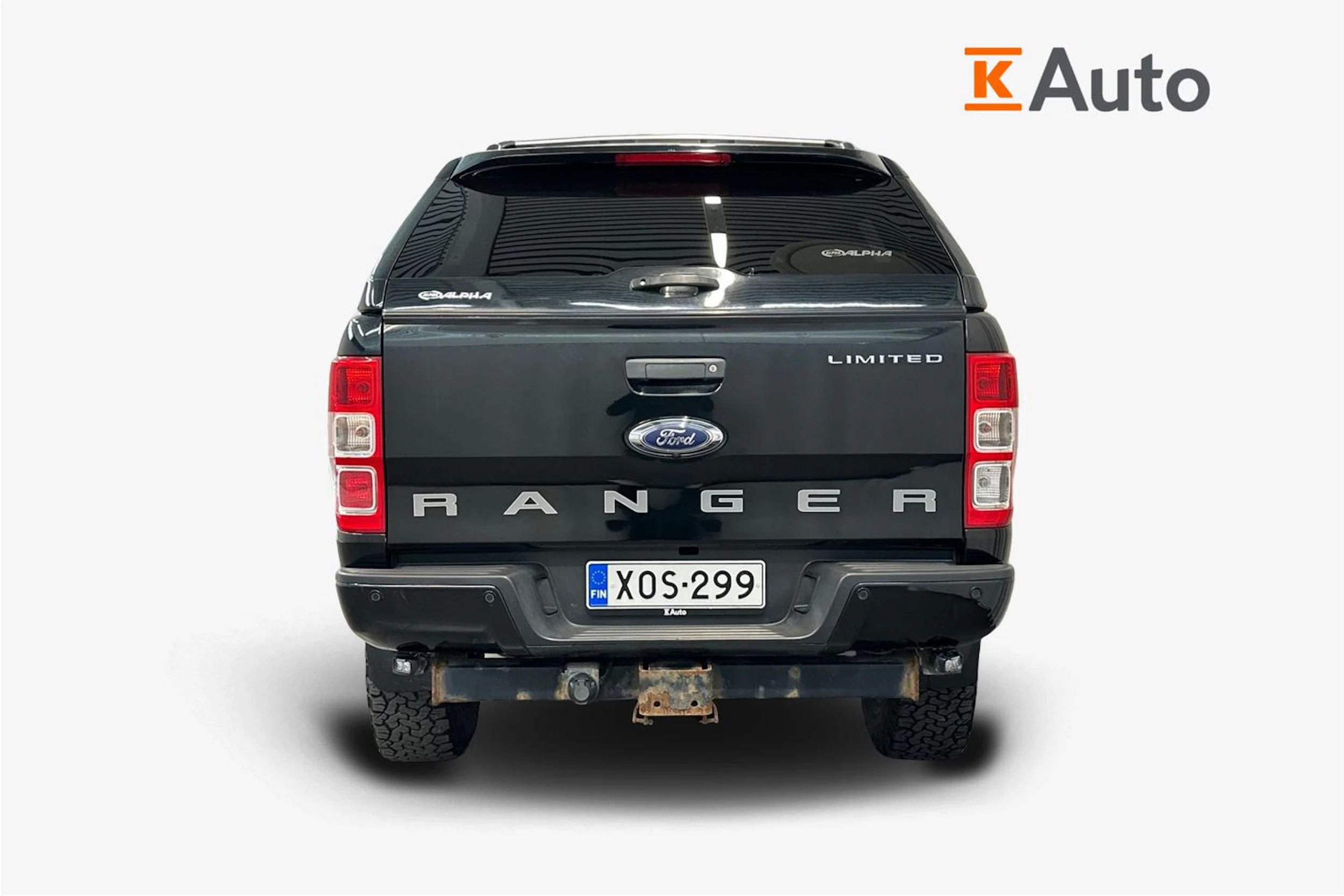 musta Ford Ranger 2018 kuva 4.
