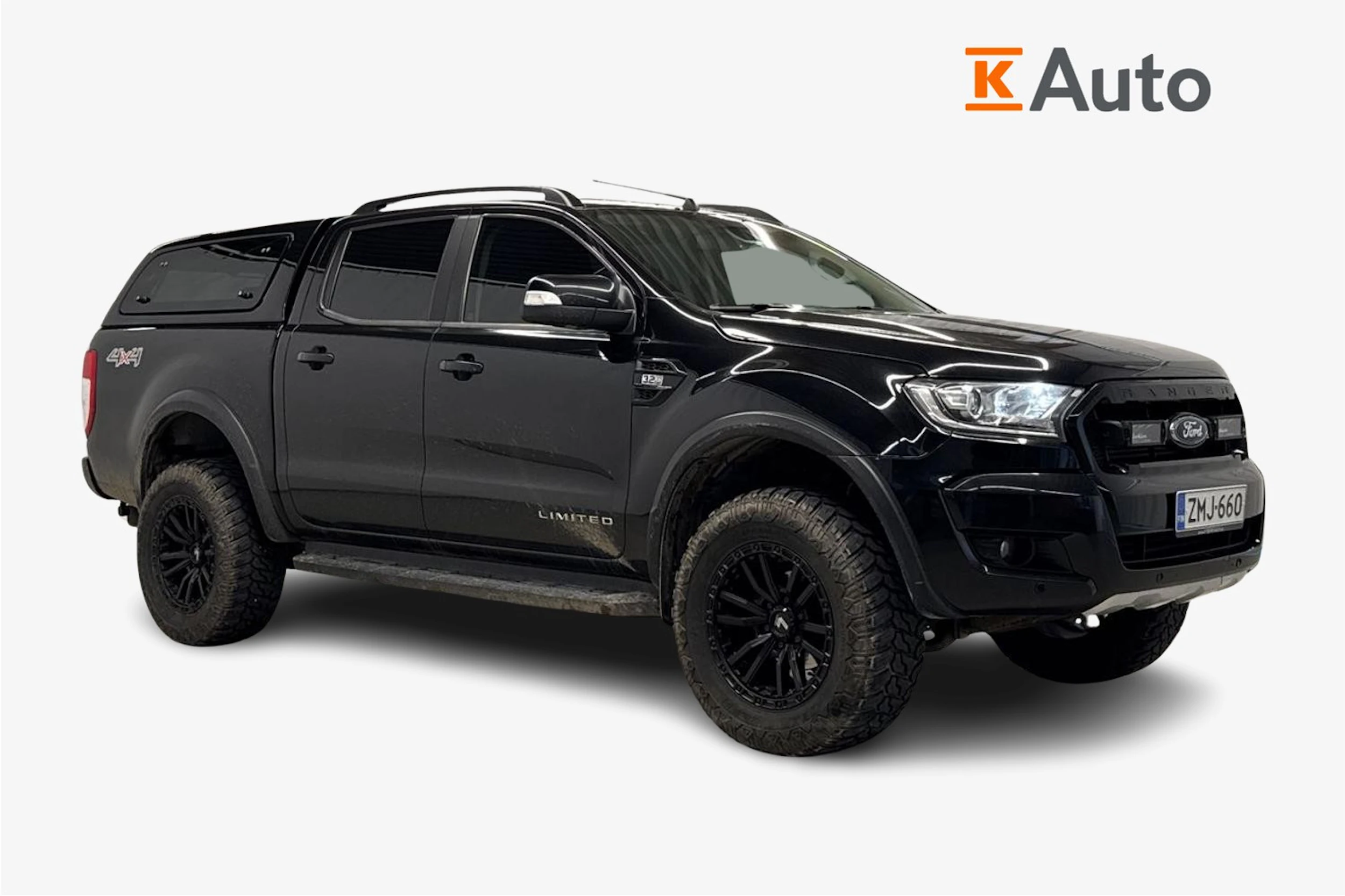 musta Ford Ranger 2018 kuva 1.