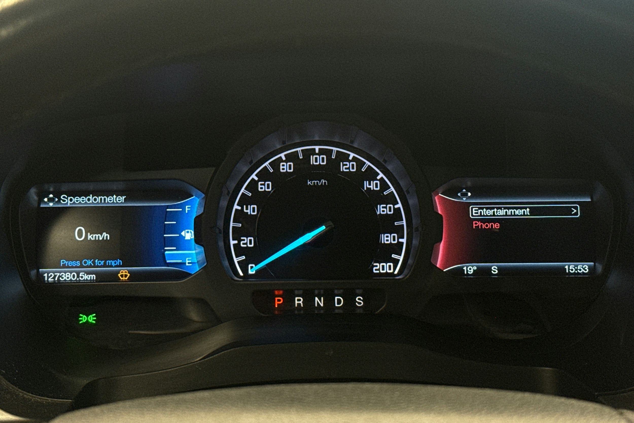 met. musta Ford Ranger 2019 kuva 16.