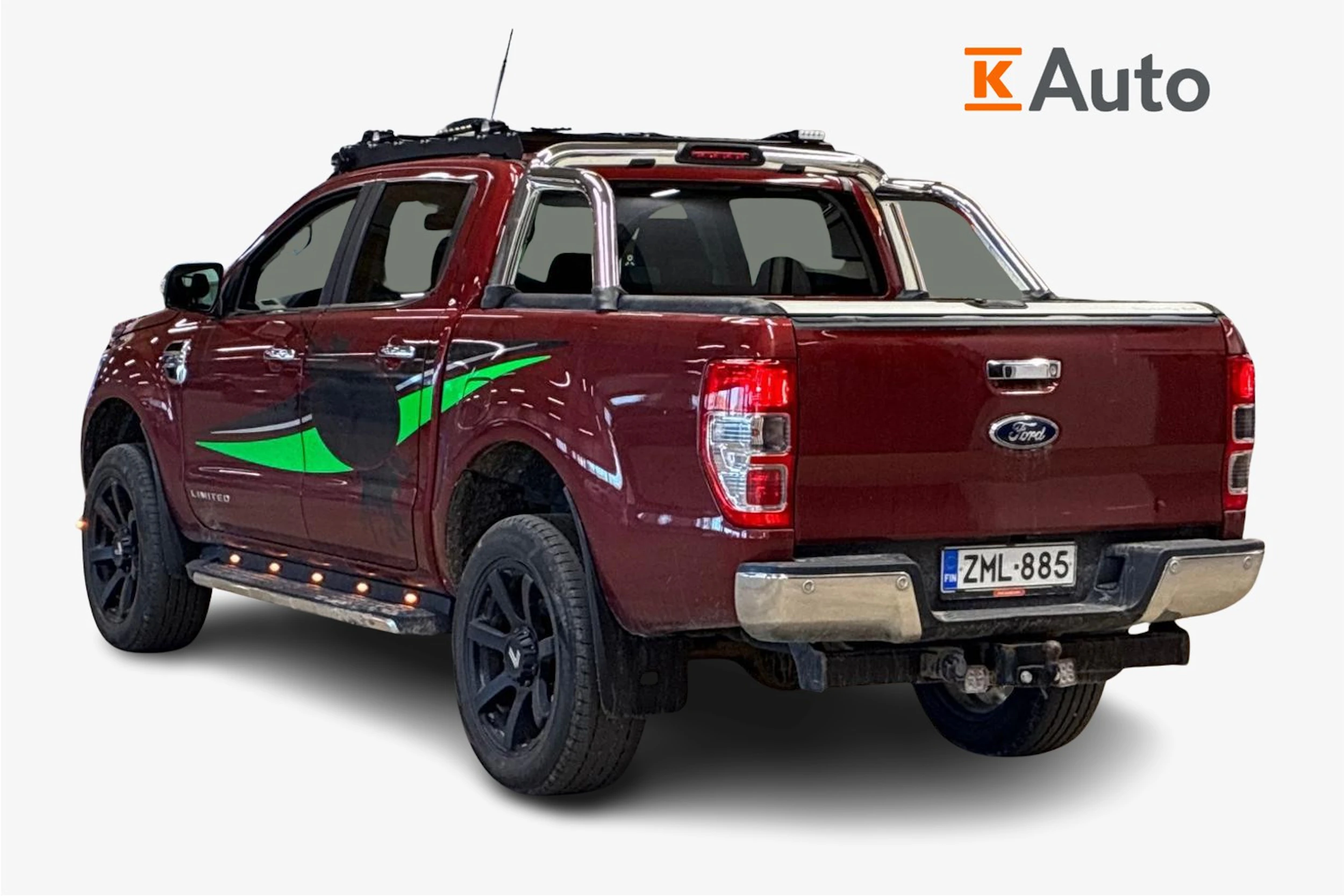 met. punainen Ford Ranger 2019 kuva 2.