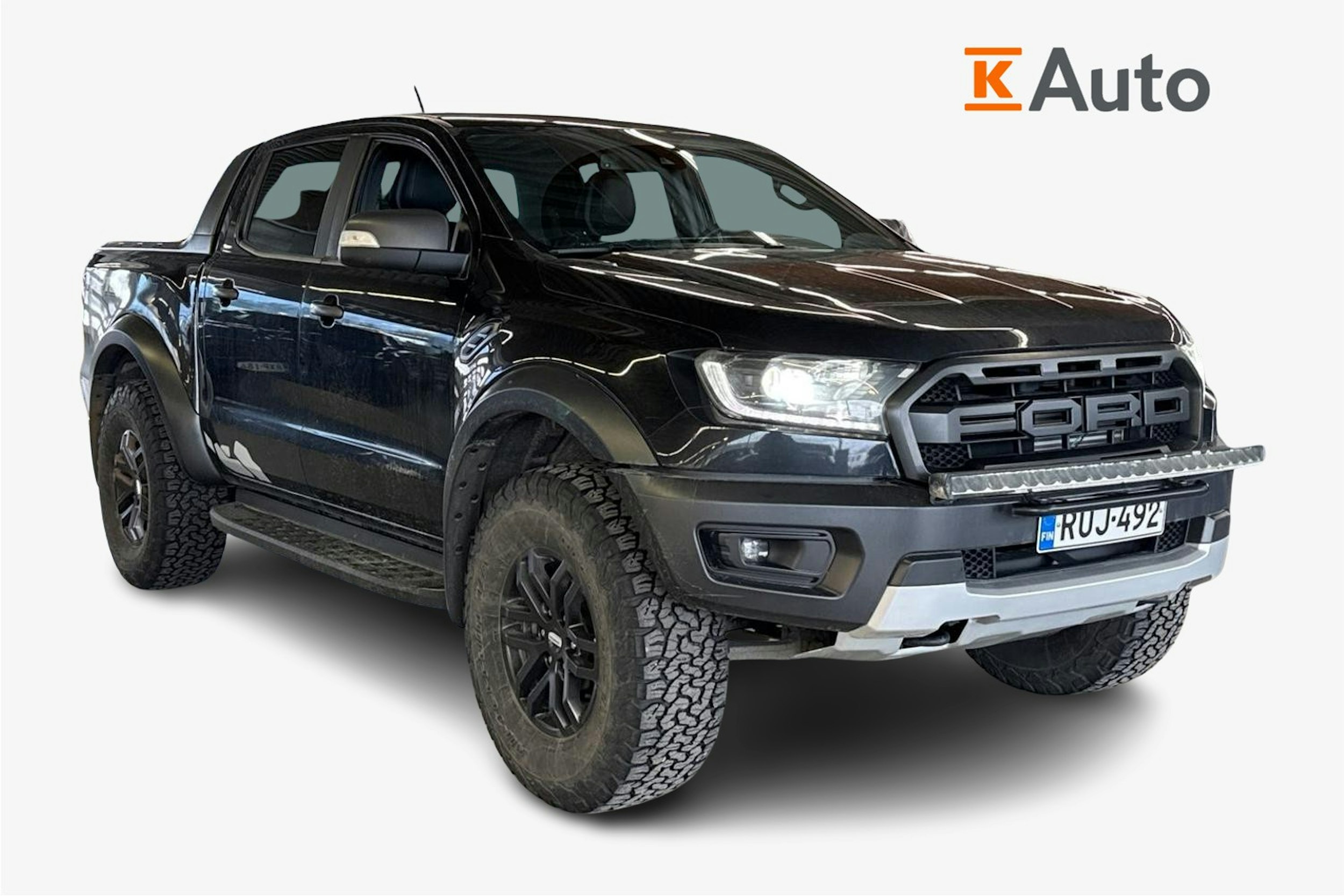 musta Ford Ranger 2020 kuva 1.