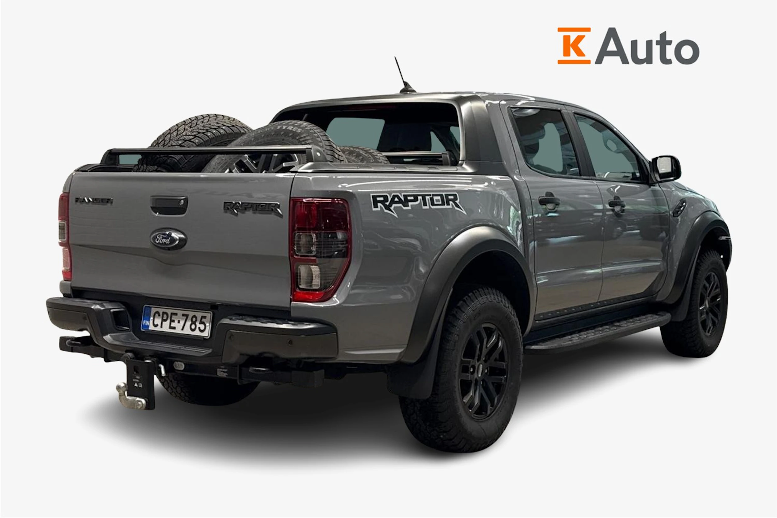 Harmaa Ford RANGER 2021 kuva 3.