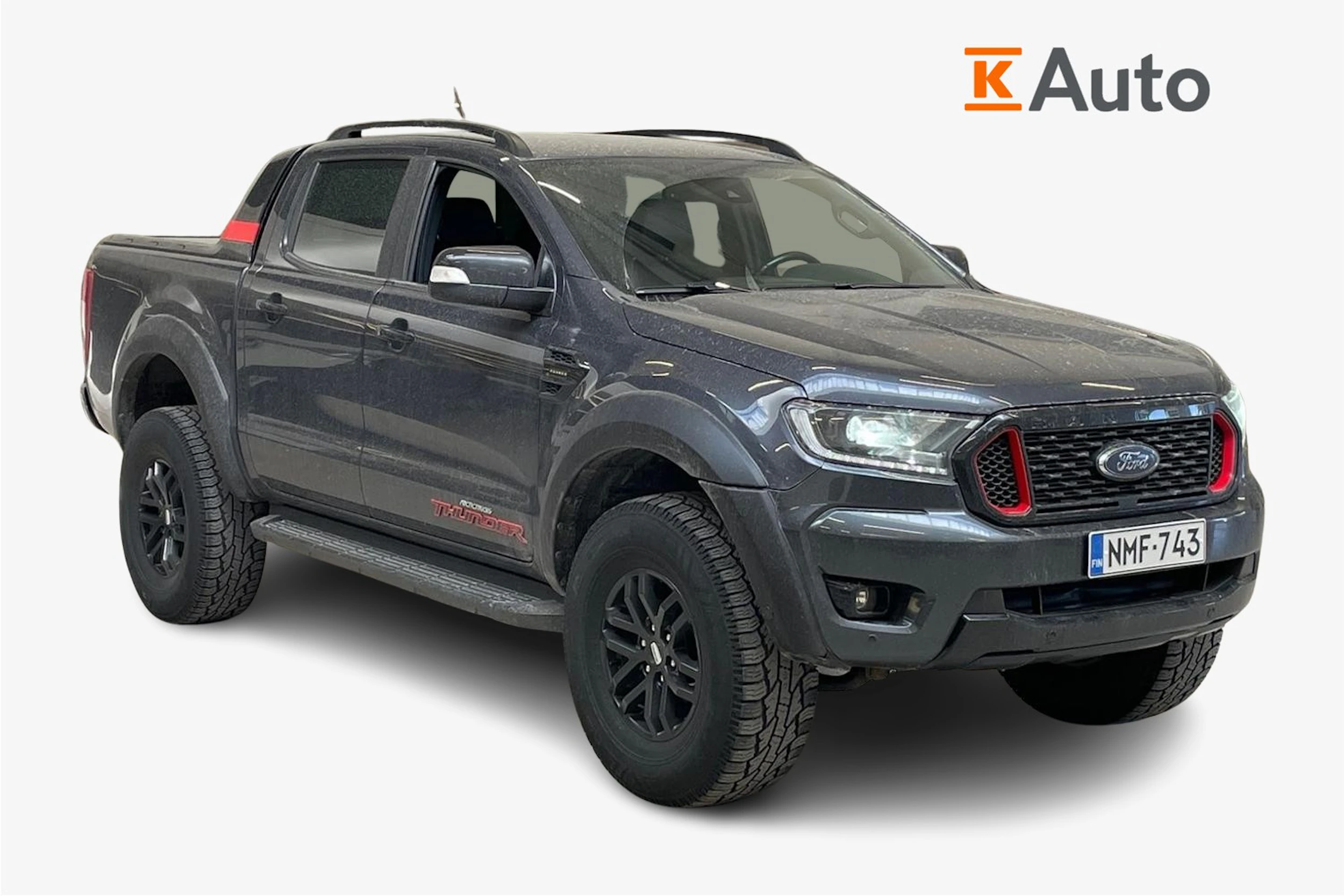 harmaa Ford Ranger 2021 kuva 1.