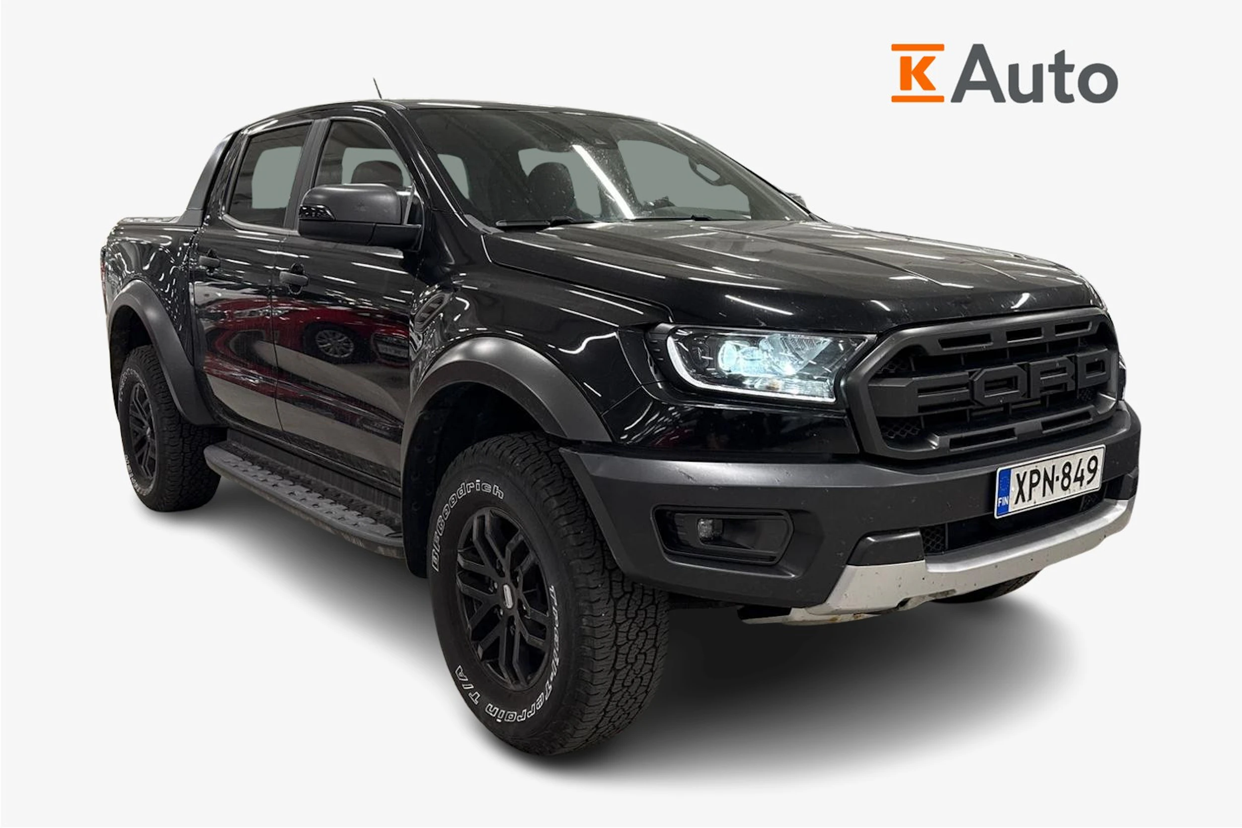 musta Ford Ranger 2021 kuva 1.