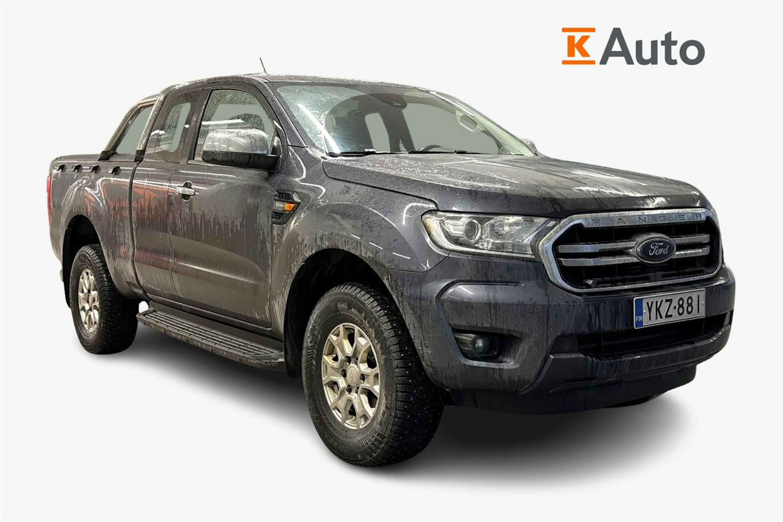 harmaa Ford Ranger 2022 kuva 1.