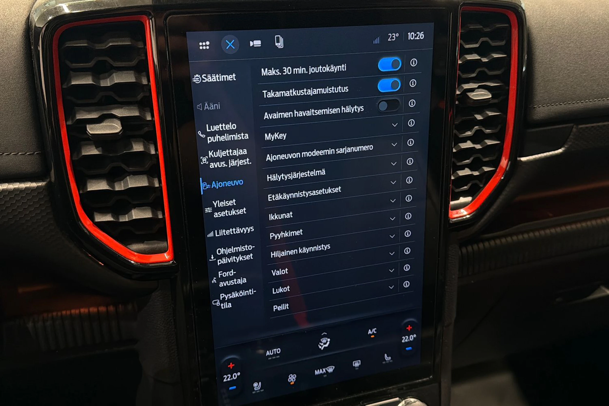 valkoinen Ford Ranger 2023 kuva 29.