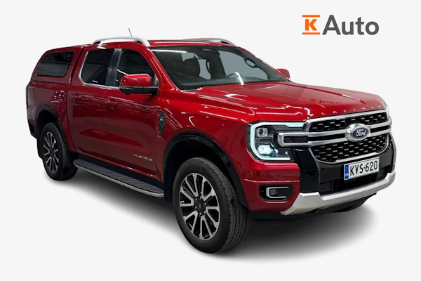 Ford RANGER Double Cab Platinum 3,0 V6 Ford EcoBlue 240hv A10 | 5-Paikkainen Pakettiauto! |