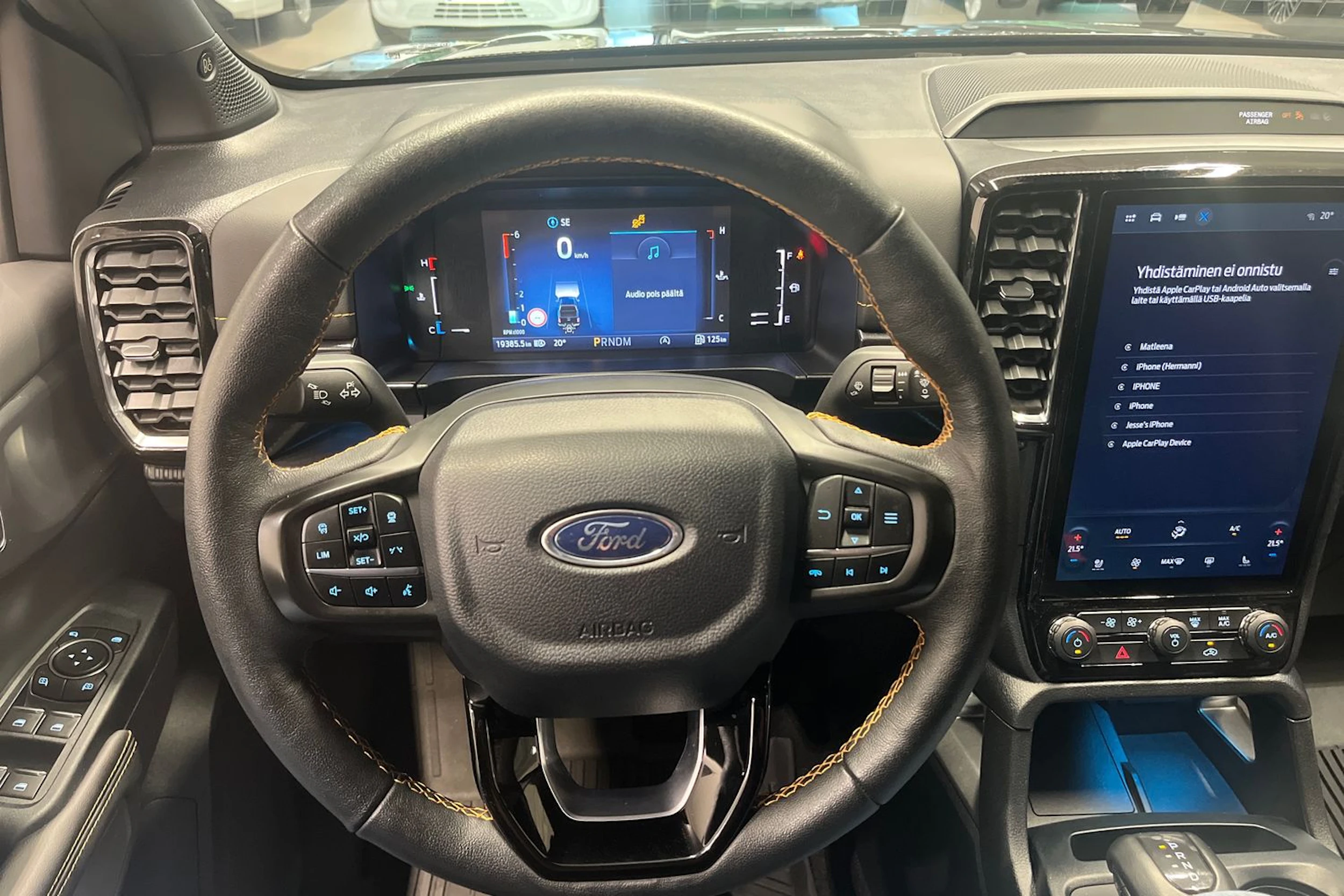musta Ford Ranger 2024 kuva 18.