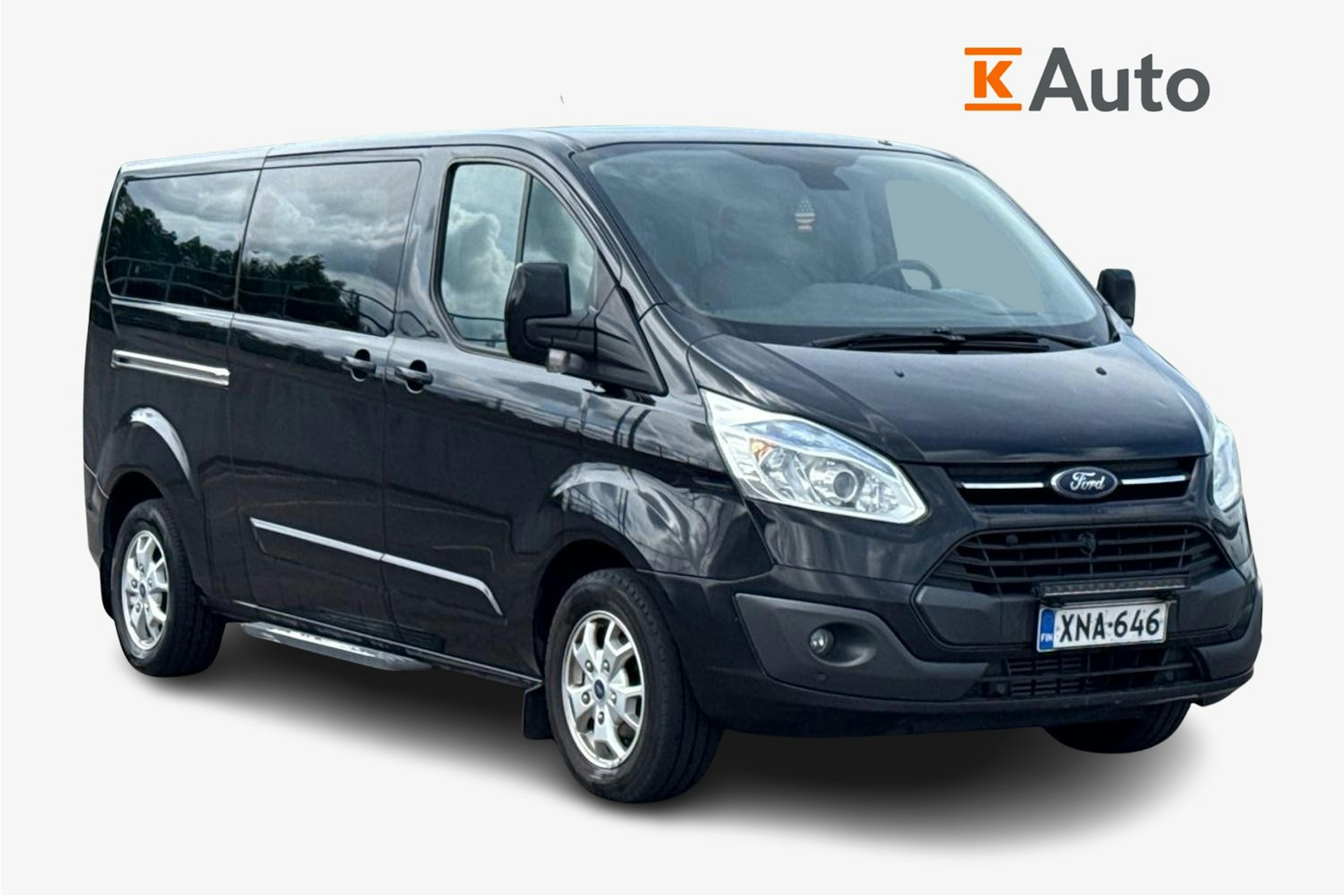 Musta Ford Tourneo Custom 2013 kuva 1.