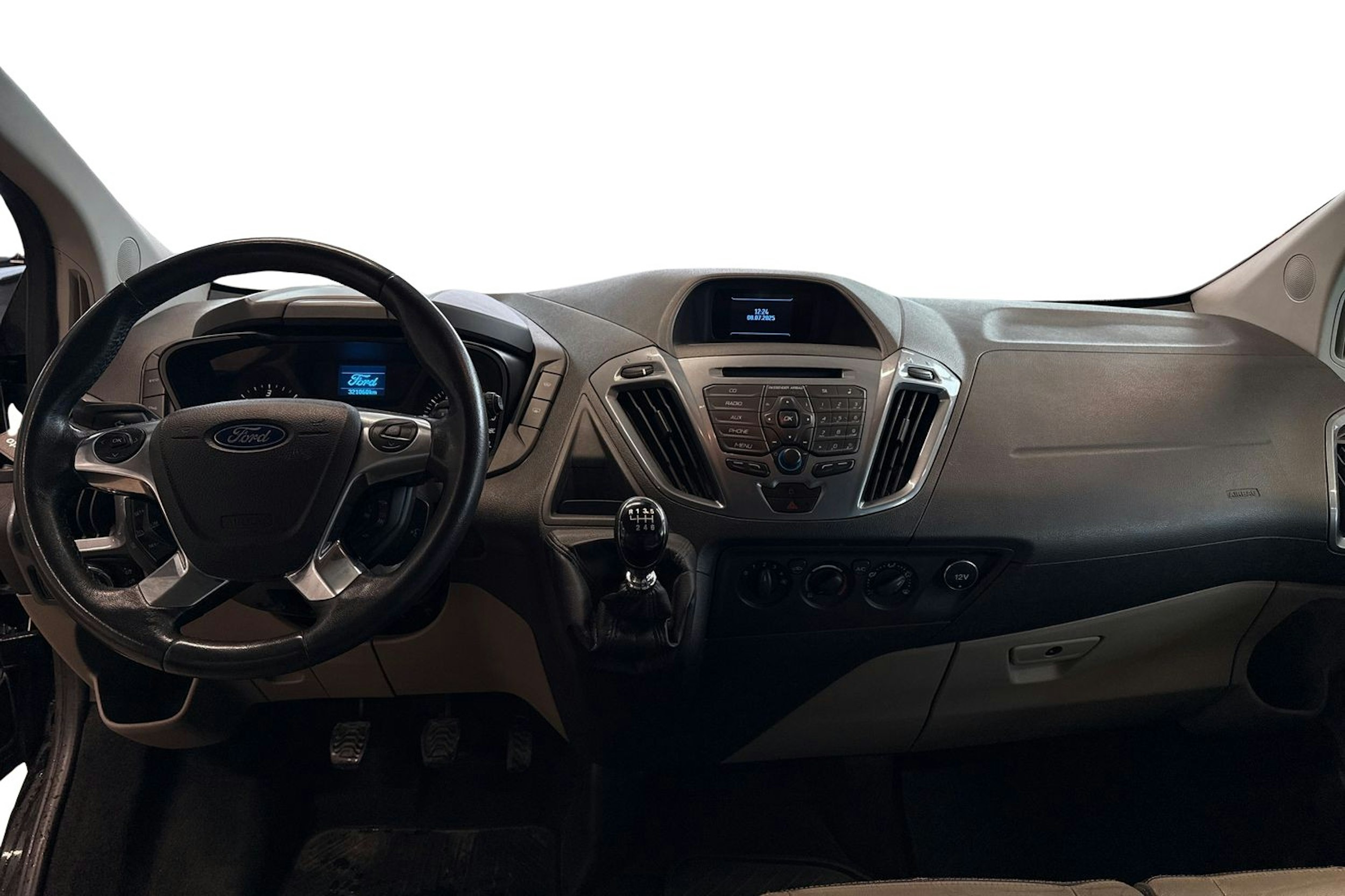 Musta Ford Tourneo Custom 2013 kuva 9.