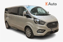 harmaa Ford Tourneo Custom 2018 kuva 1.