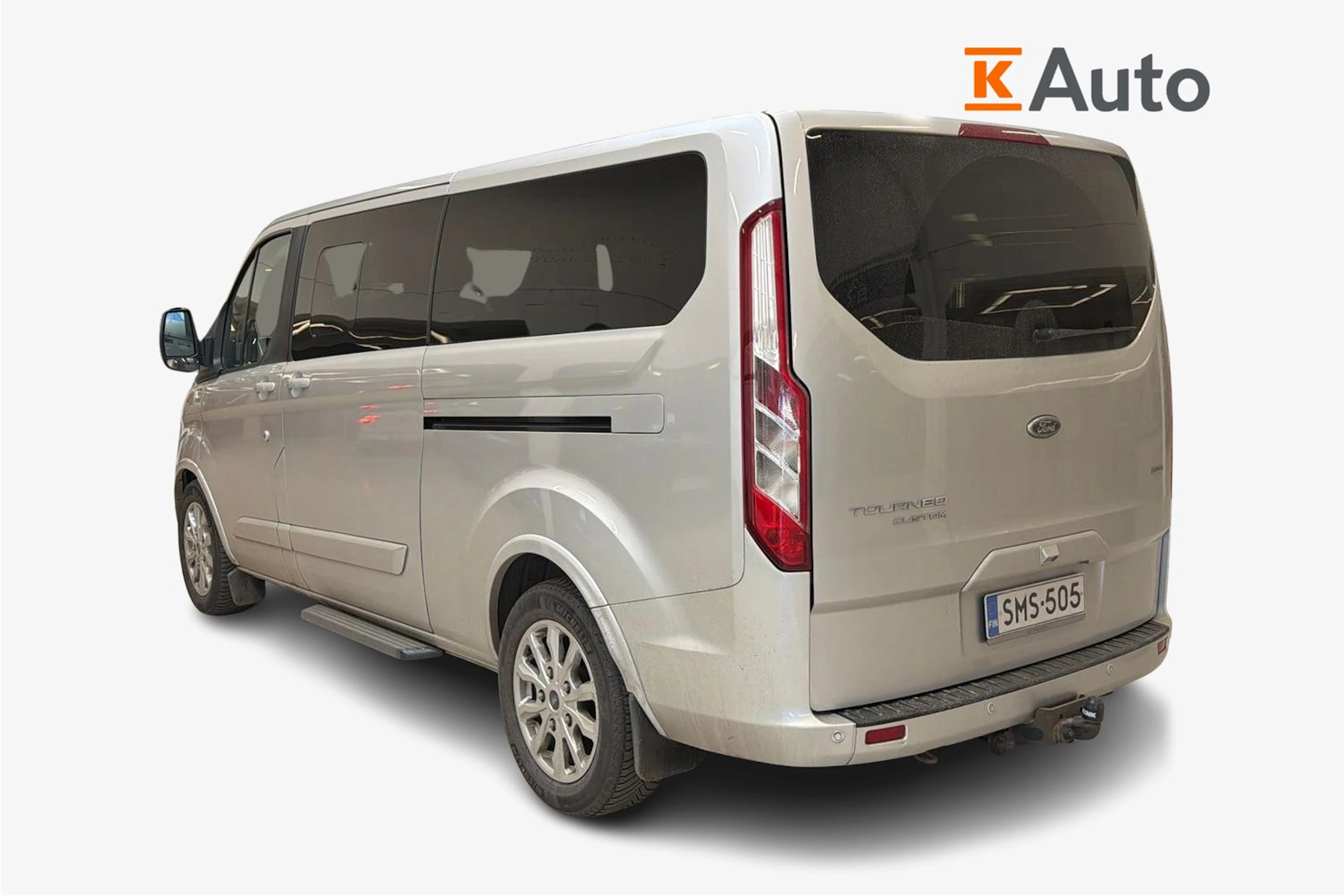 harmaa Ford Tourneo Custom 2018 kuva 2.