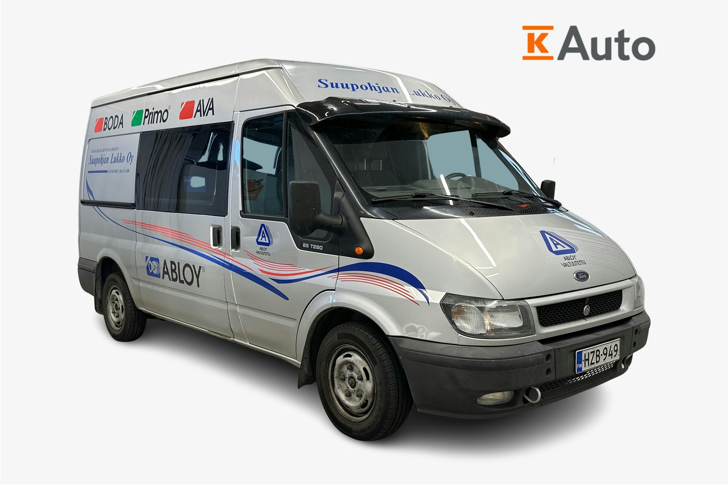 harmaa Ford Transit 2002 kuva 1.