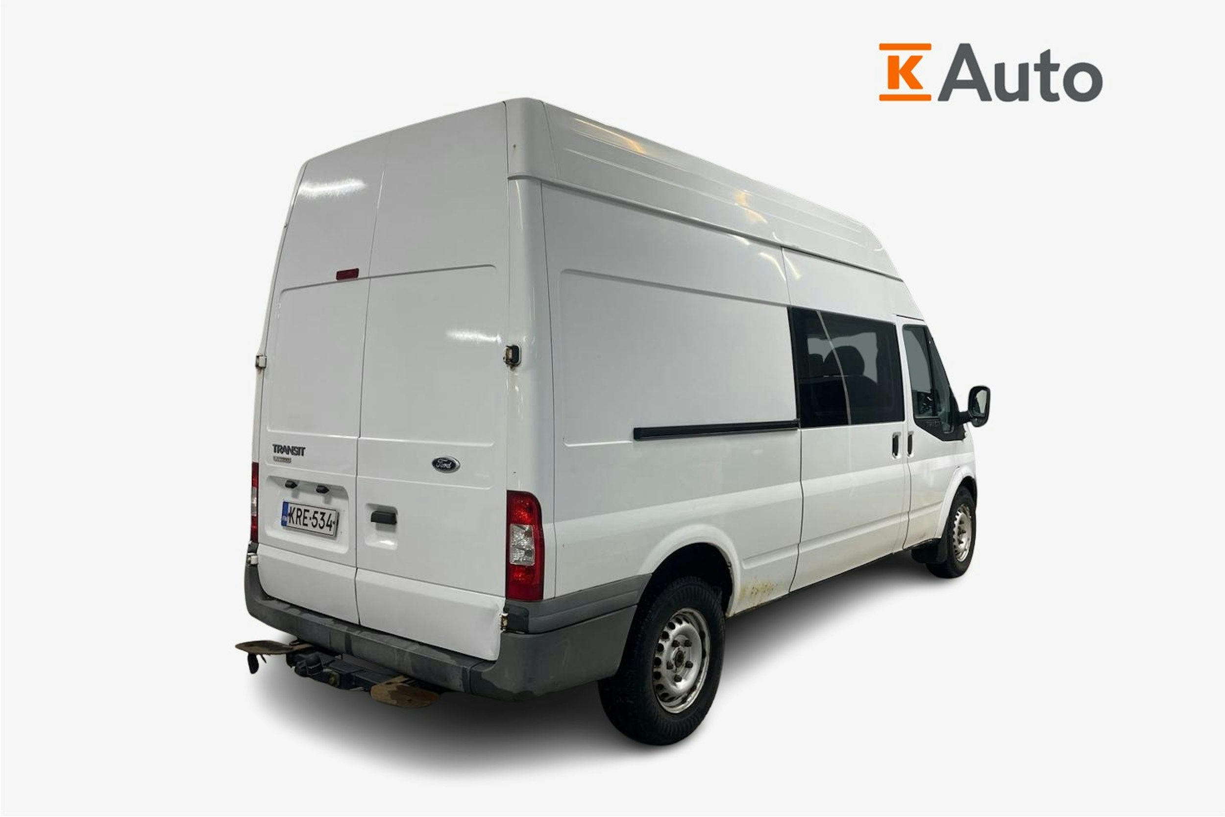 valkoinen Ford Transit 2008 kuva 3.