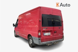 punainen Ford Transit 2009 kuva 2.