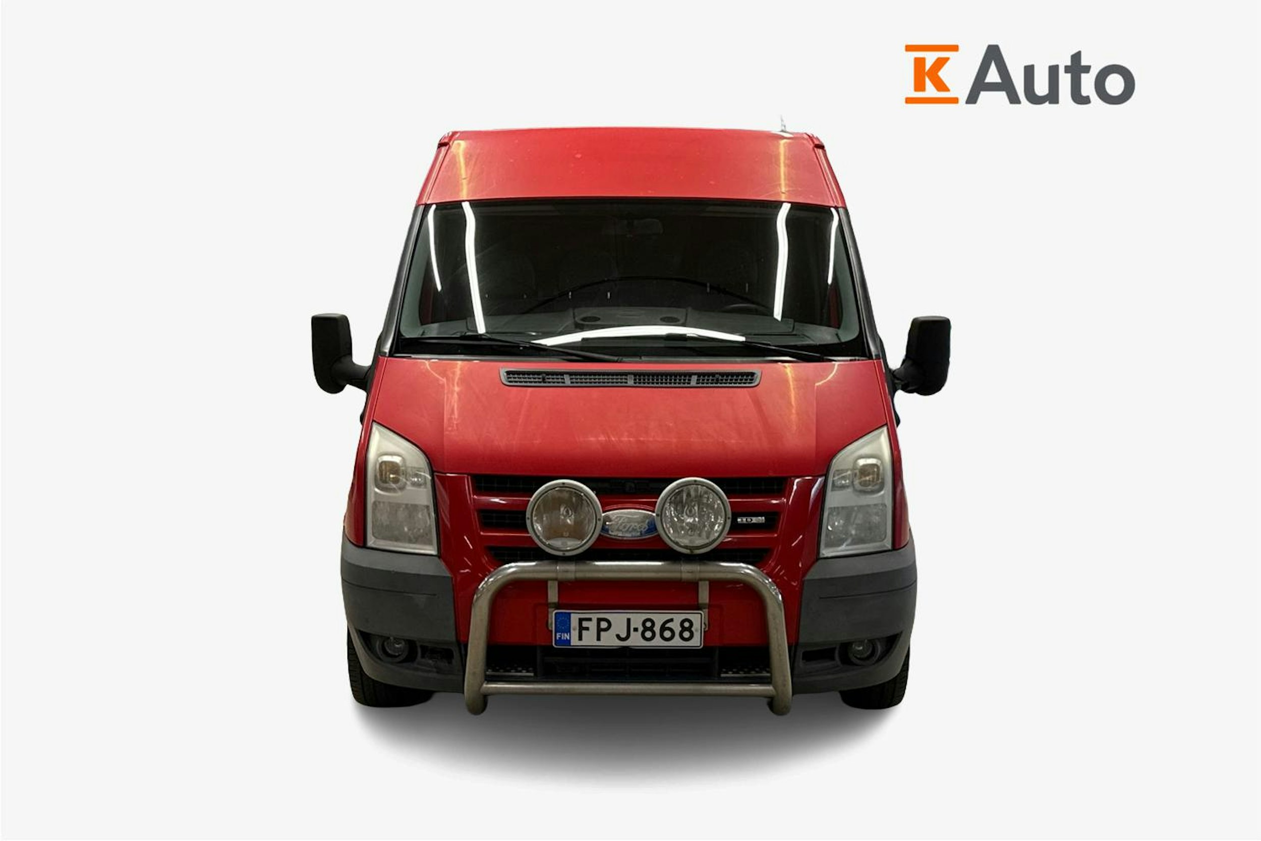 punainen Ford Transit 2009 kuva 4.