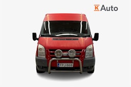 punainen Ford Transit 2009 kuva 4.