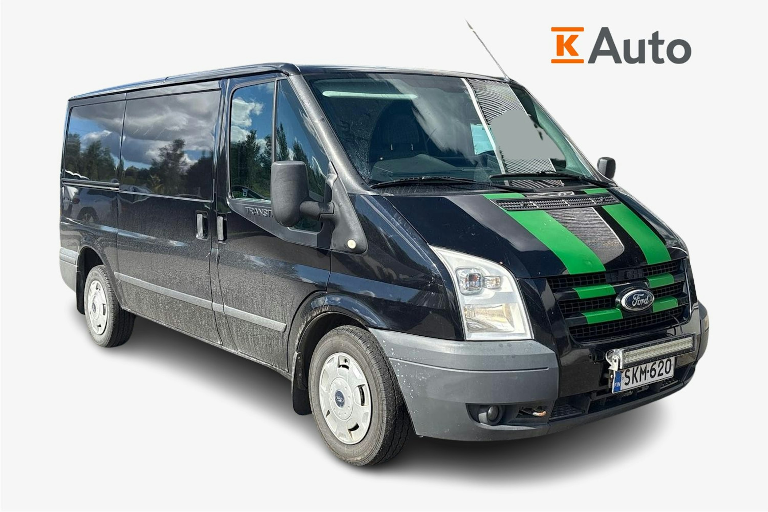 musta Ford Transit 2010 kuva 1.