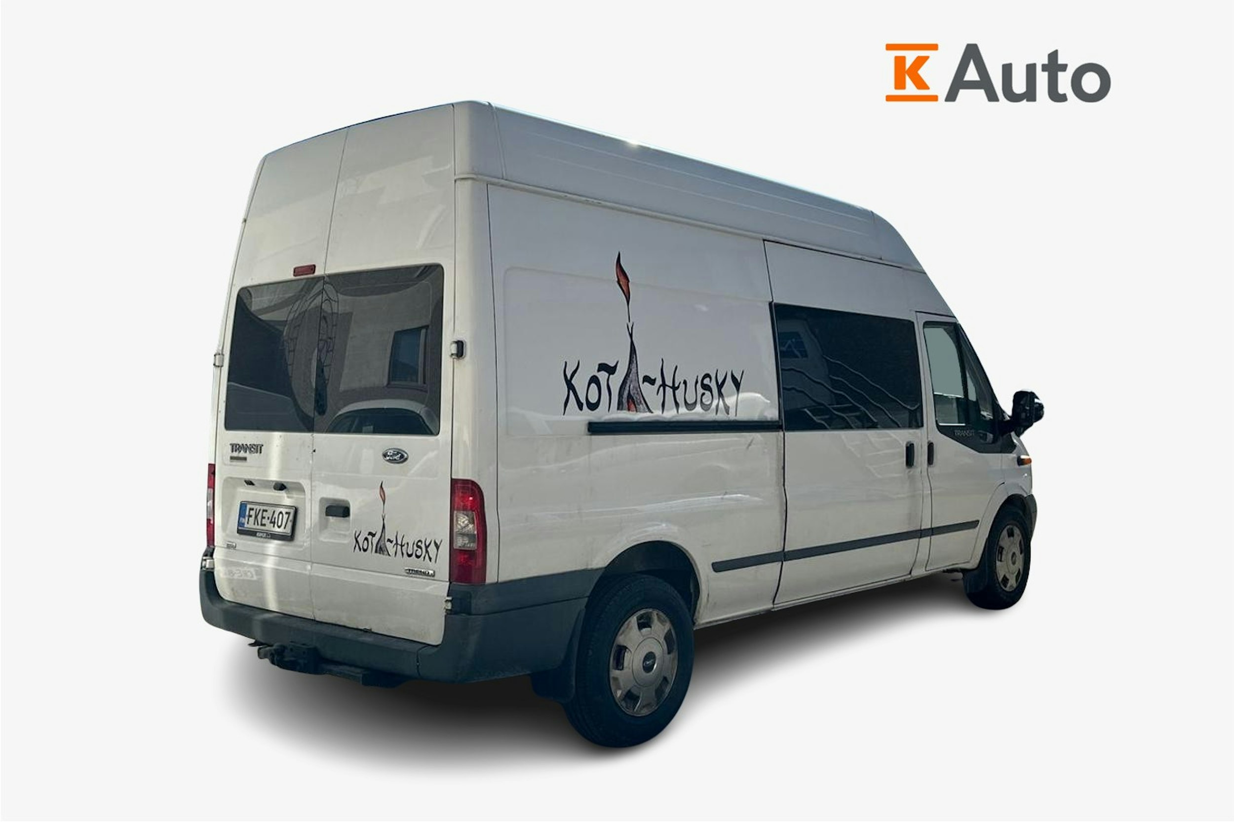 valkoinen Ford Transit 2011 kuva 2.