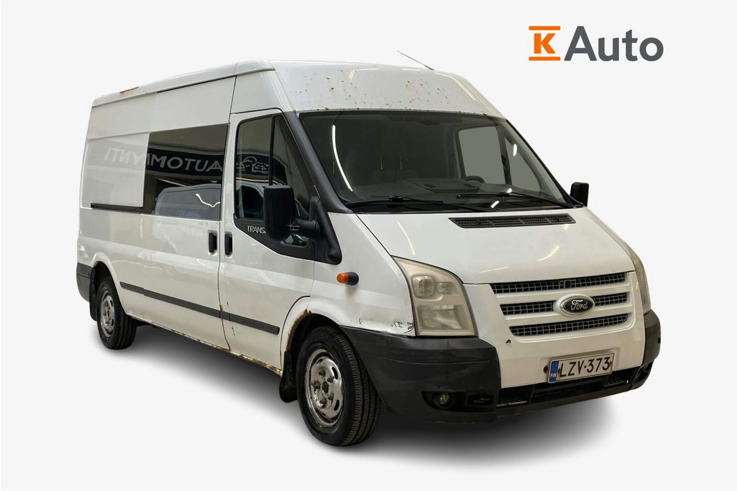 valkoinen Ford Transit 2012 kuva 1.