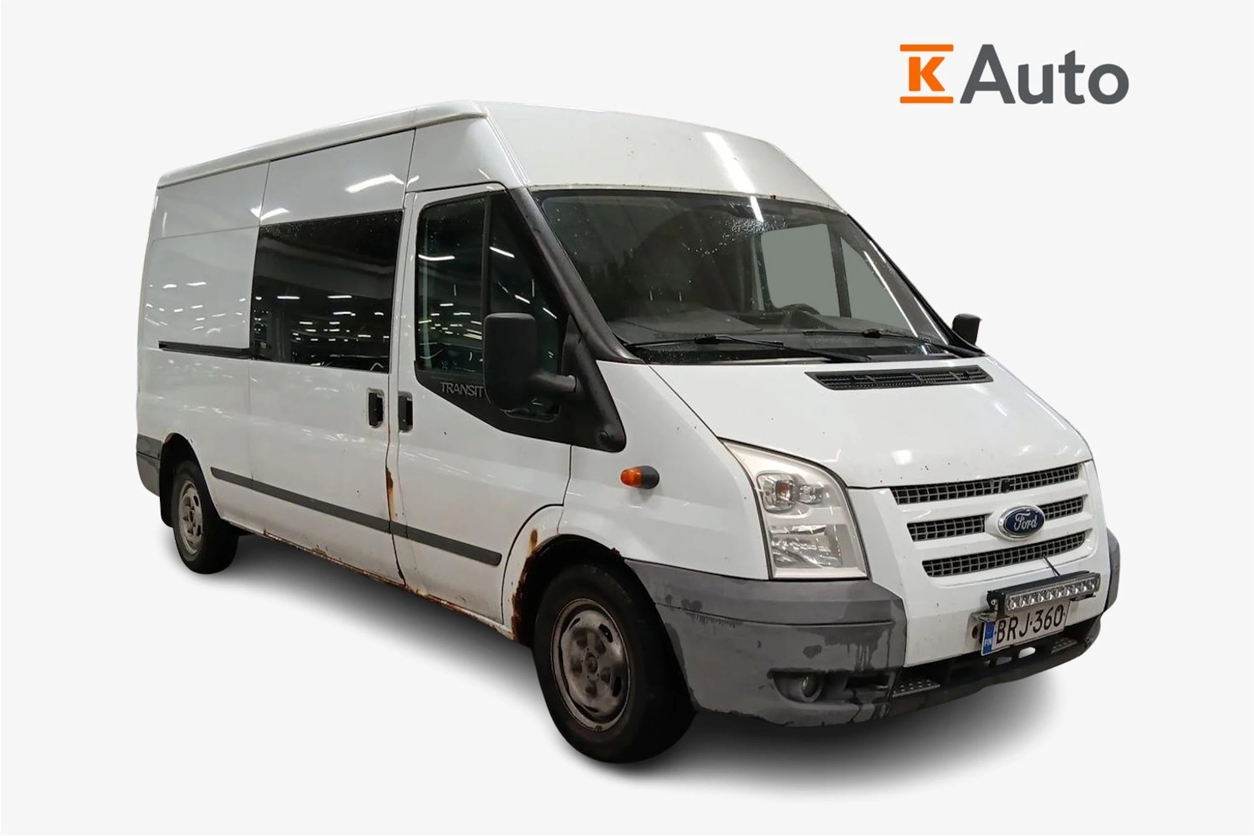 valkoinen Ford Transit 2013 kuva 1.
