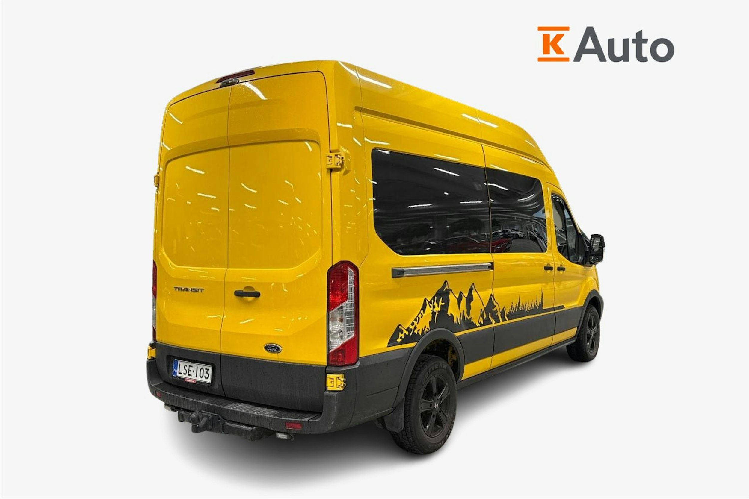 keltainen Ford Transit 2014 kuva 2.