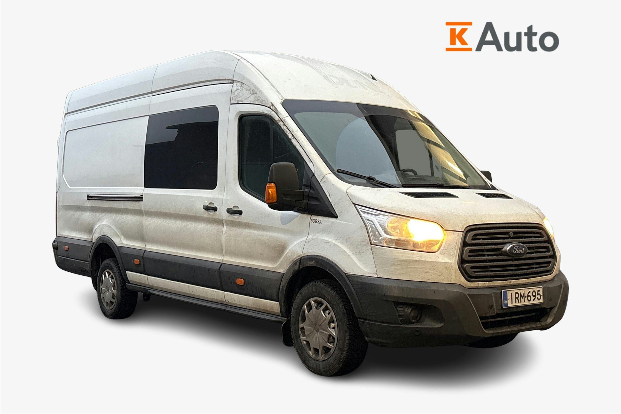 valkoinen Ford Transit 2016 kuva 1.