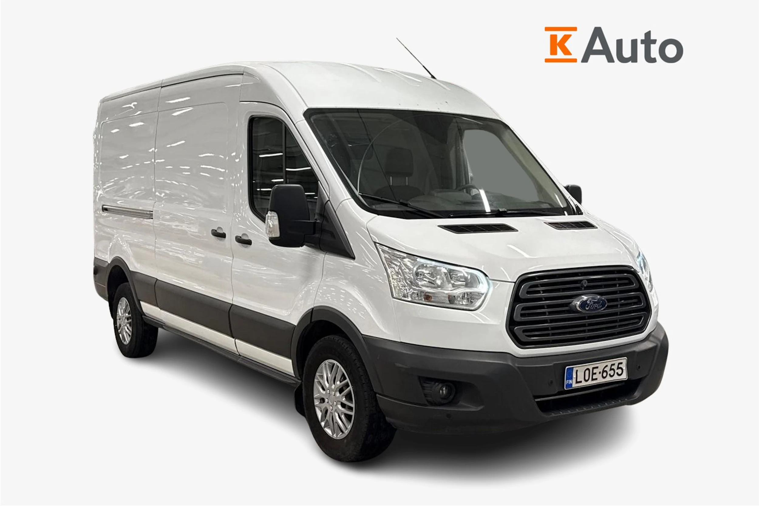 valkoinen Ford Transit 2017 kuva 1.