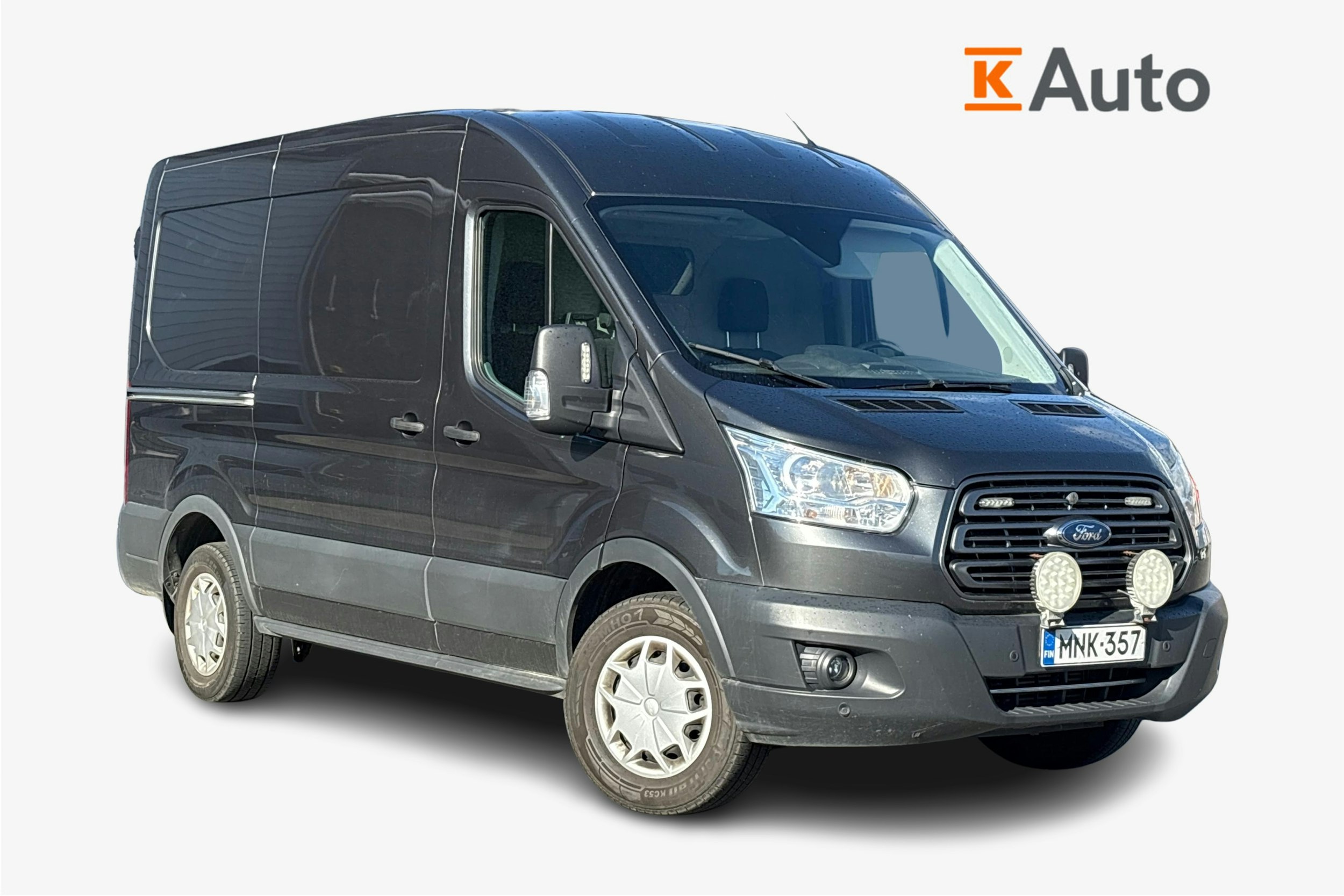 harmaa Ford Transit 2017 kuva 1.