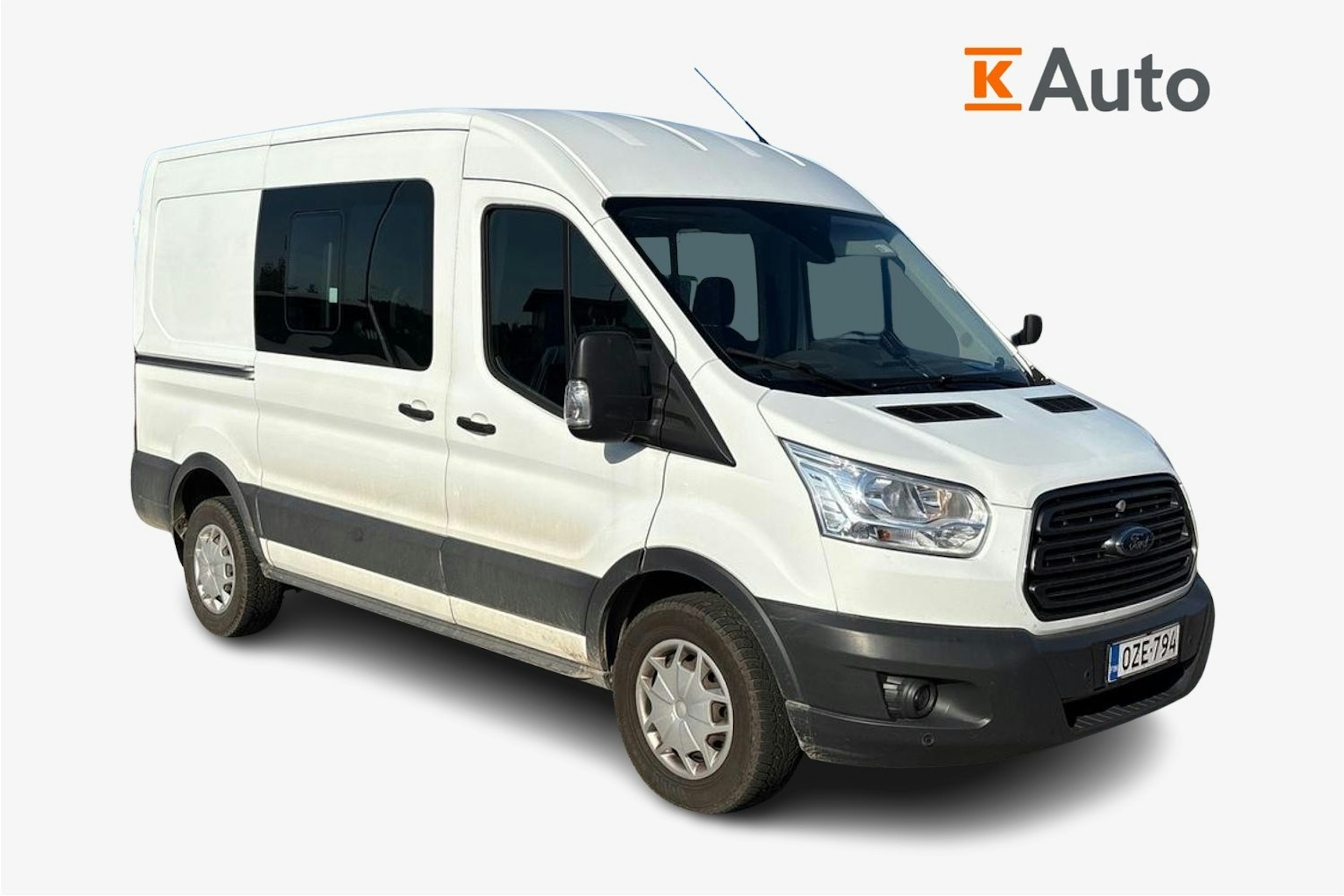 valkoinen Ford Transit 2017 kuva 1.