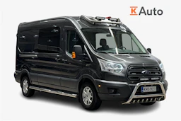 harmaa Ford Transit 2018 kuva 1.