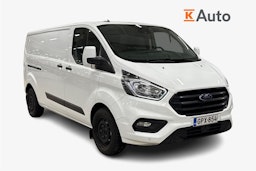 valkoinen Ford Transit Custom 2019 kuva 1.